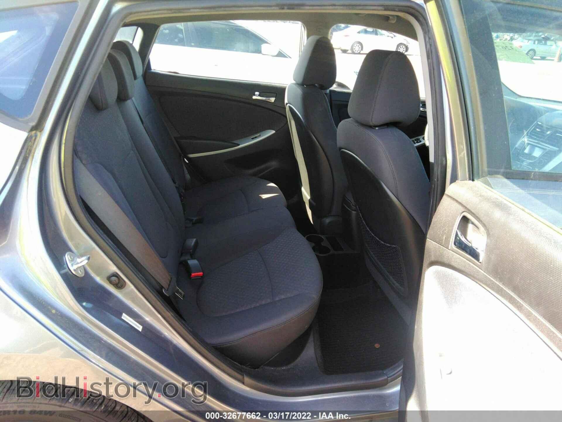 2013 HYUNDAI ACCENT - VIN: KMHCU5AE2DU118084 - Фото 8