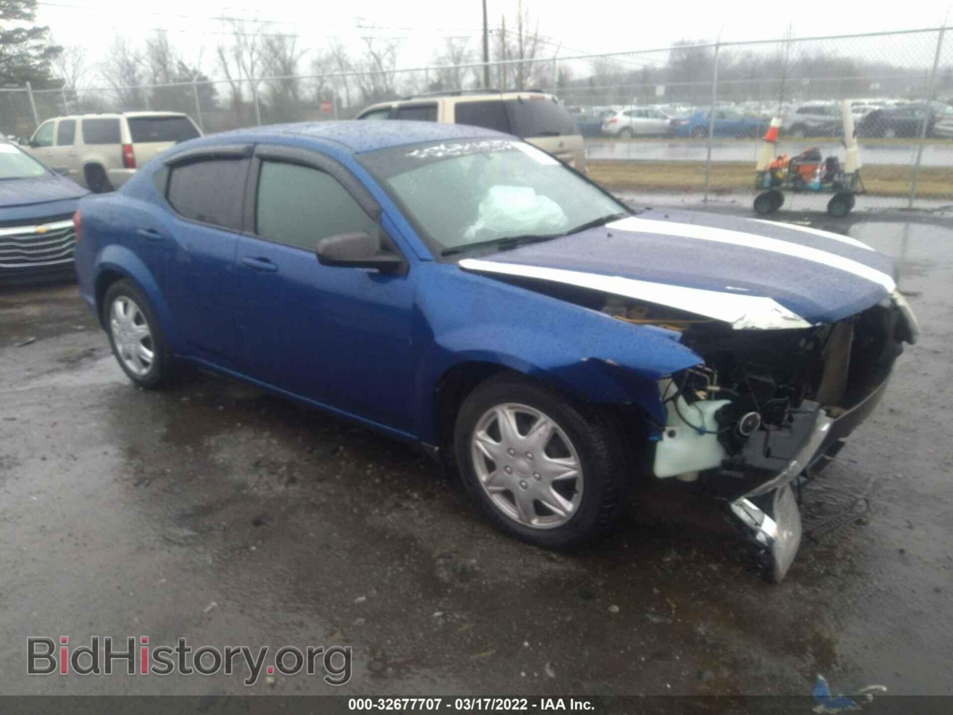 Фотография 1C3CDZAB3DN628430 - DODGE AVENGER 2013