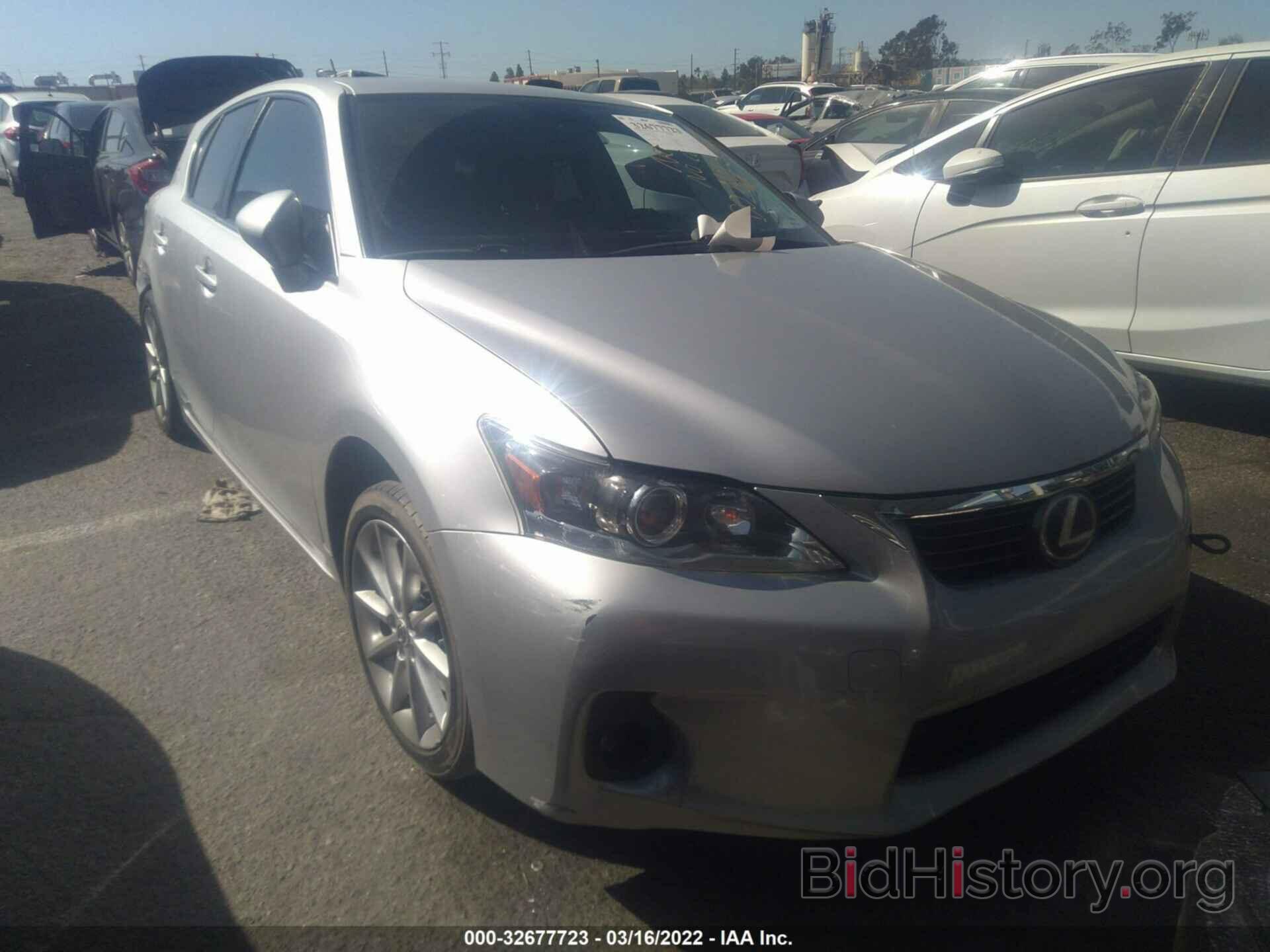 Photo JTHKD5BH5C2118730 - LEXUS CT 200H 2012