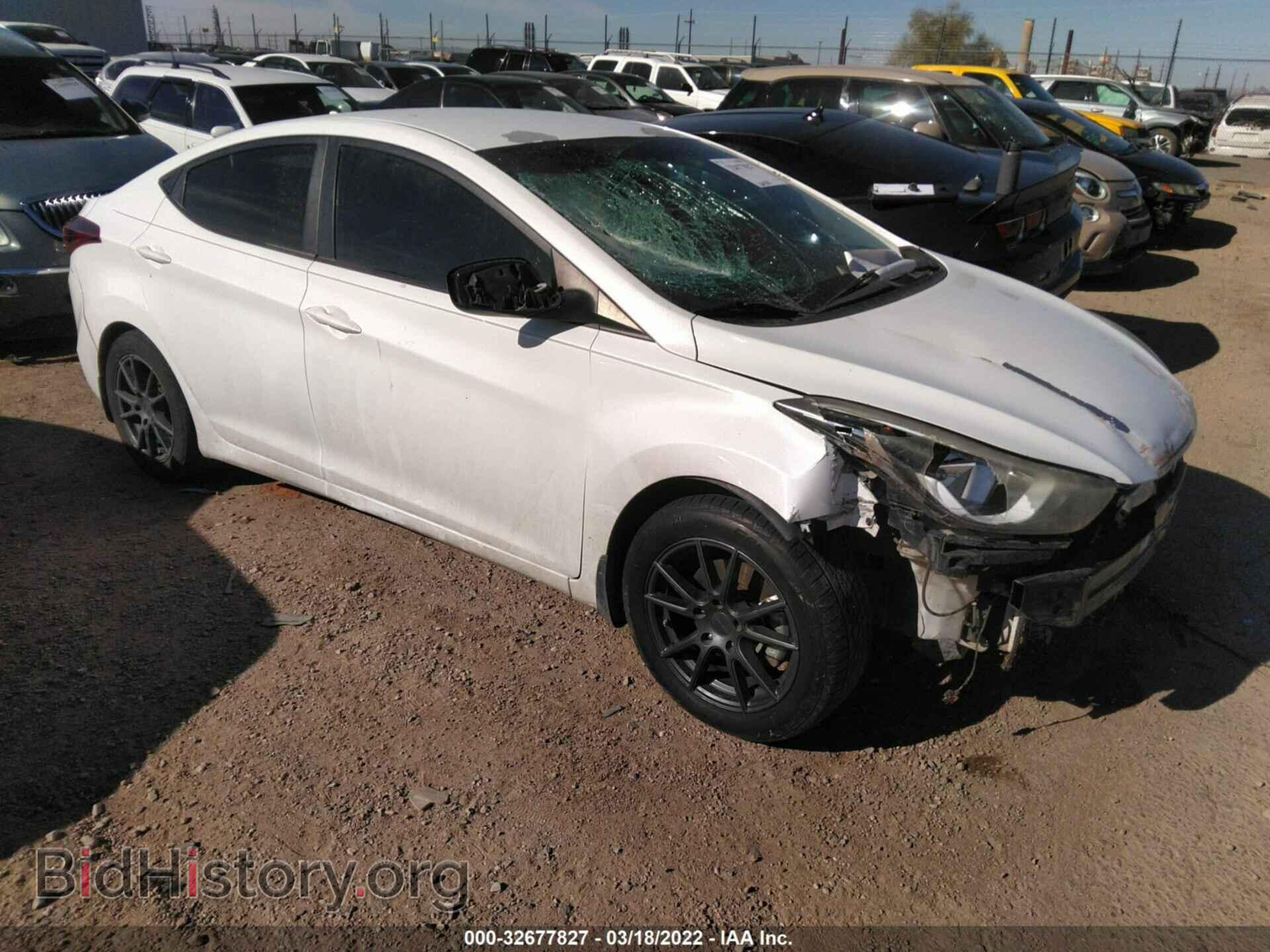 Фотография 5NPDH4AE7EH521660 - HYUNDAI ELANTRA 2014