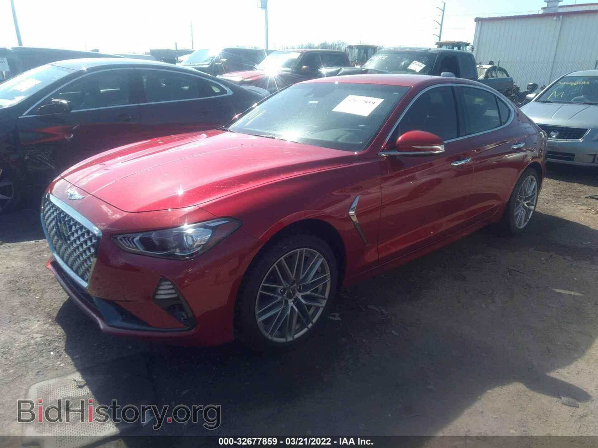 2020 GENESIS G70 - VIN: KMTG64LA2LU046775 - Фото 2