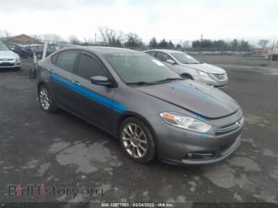 2013 Dodge DART Limited, серый — VIN 1C3CDFCH7DD711302, IAAI