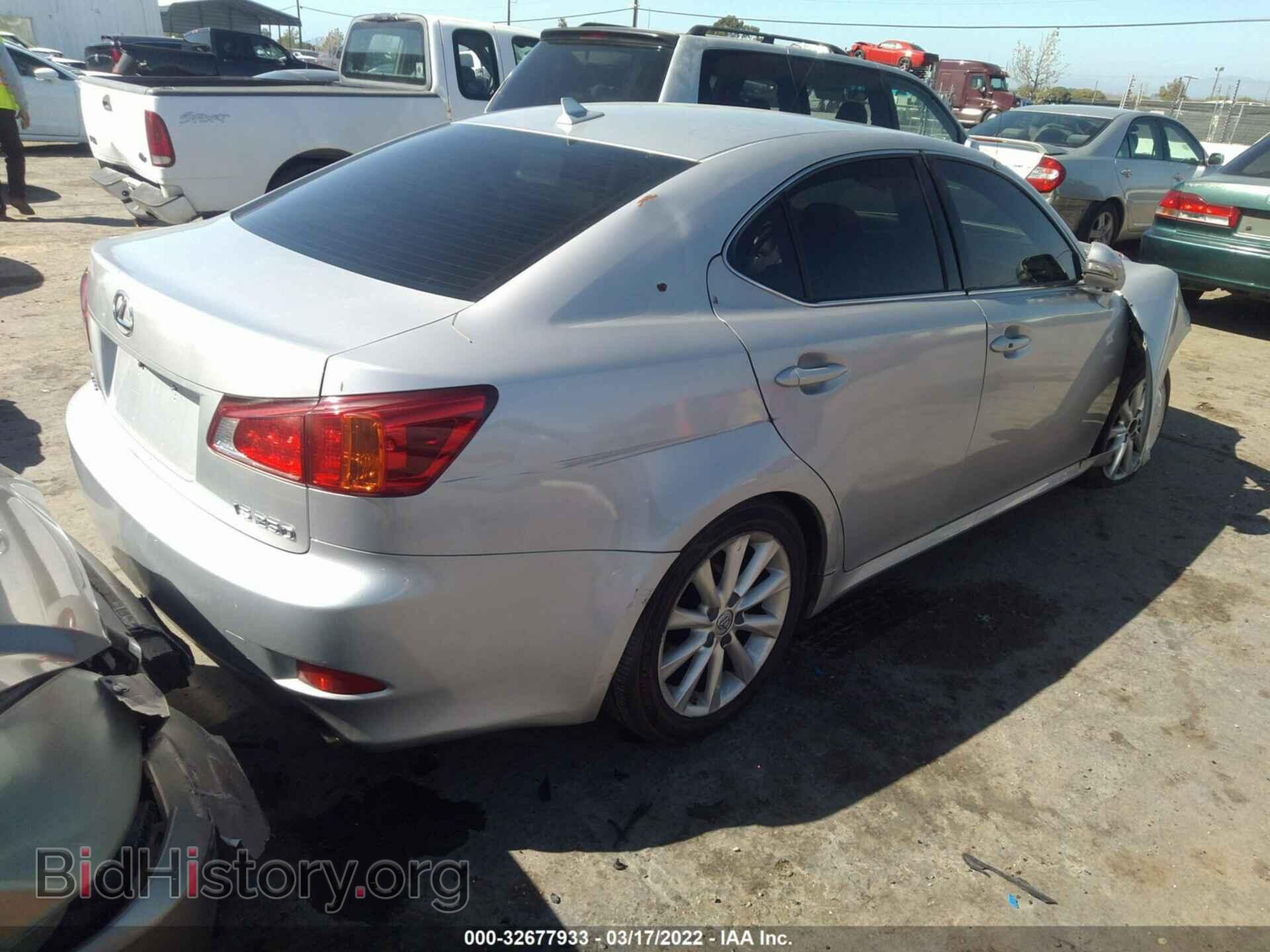 2009 LEXUS IS 250 - VIN: JTHBK262X95105652 - Фото 4