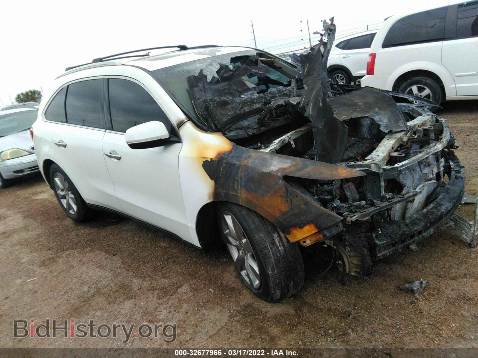 Фотография 5FRYD4H87FB006170 - ACURA MDX 2015