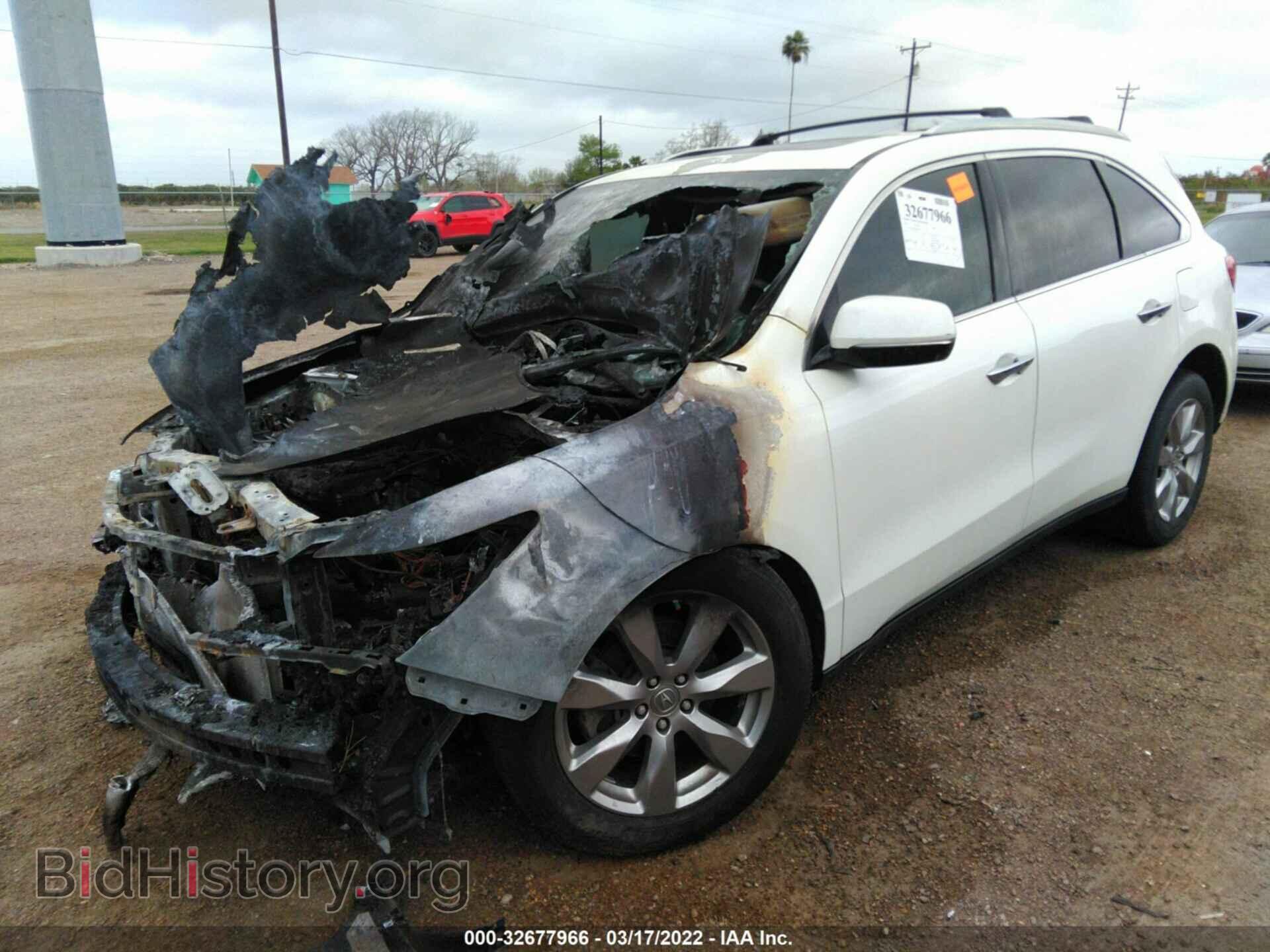 2015 ACURA MDX - VIN: 5FRYD4H87FB006170 - Фото 2