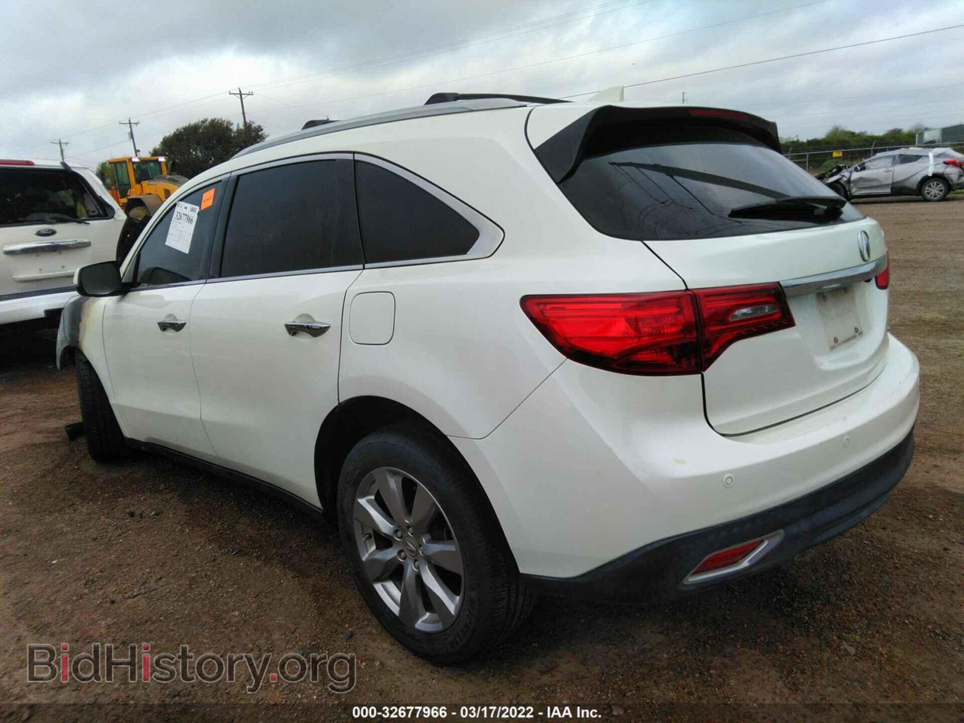 2015 ACURA MDX - VIN: 5FRYD4H87FB006170 - Фото 3