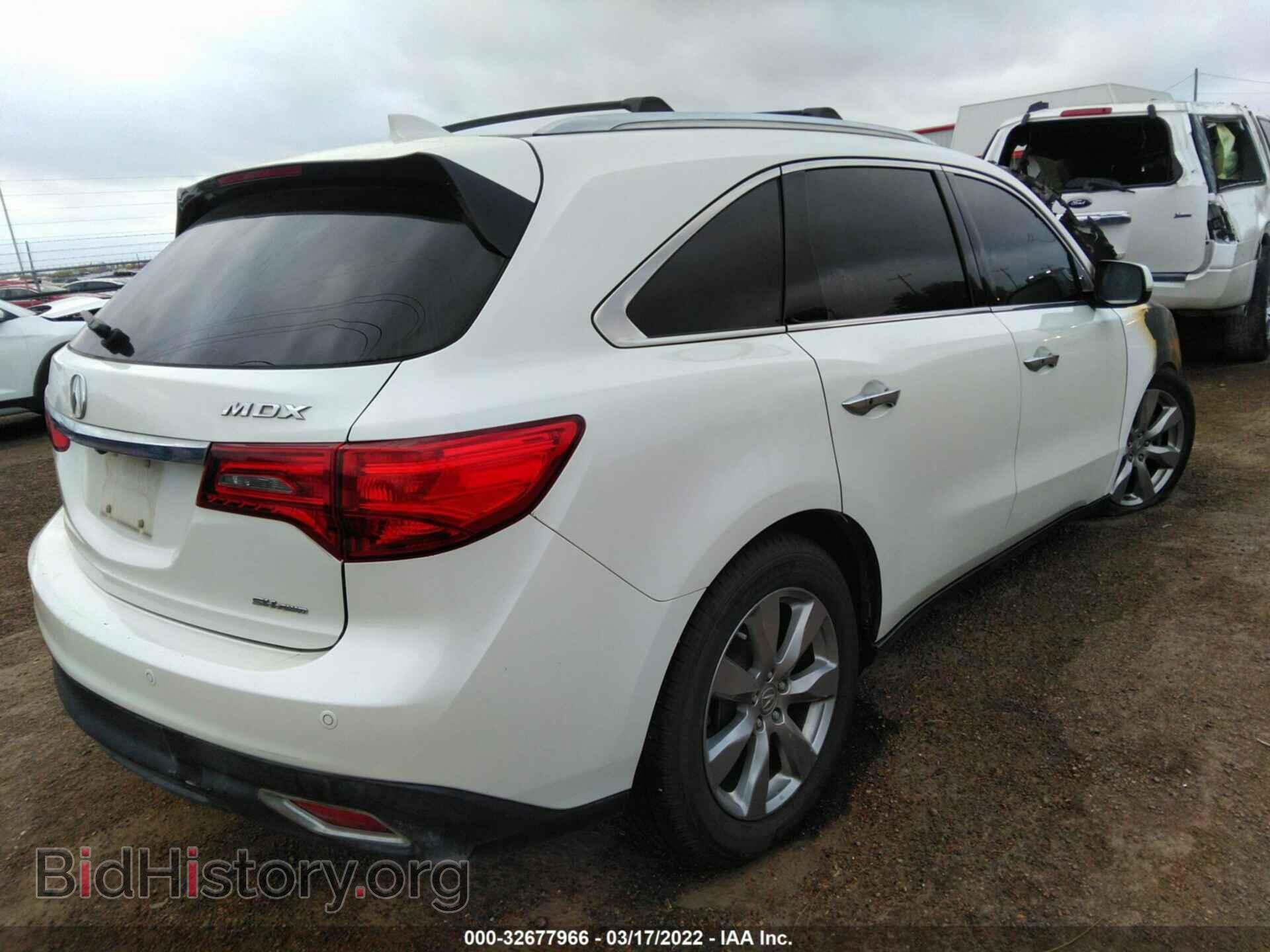 2015 ACURA MDX - VIN: 5FRYD4H87FB006170 - Фото 4