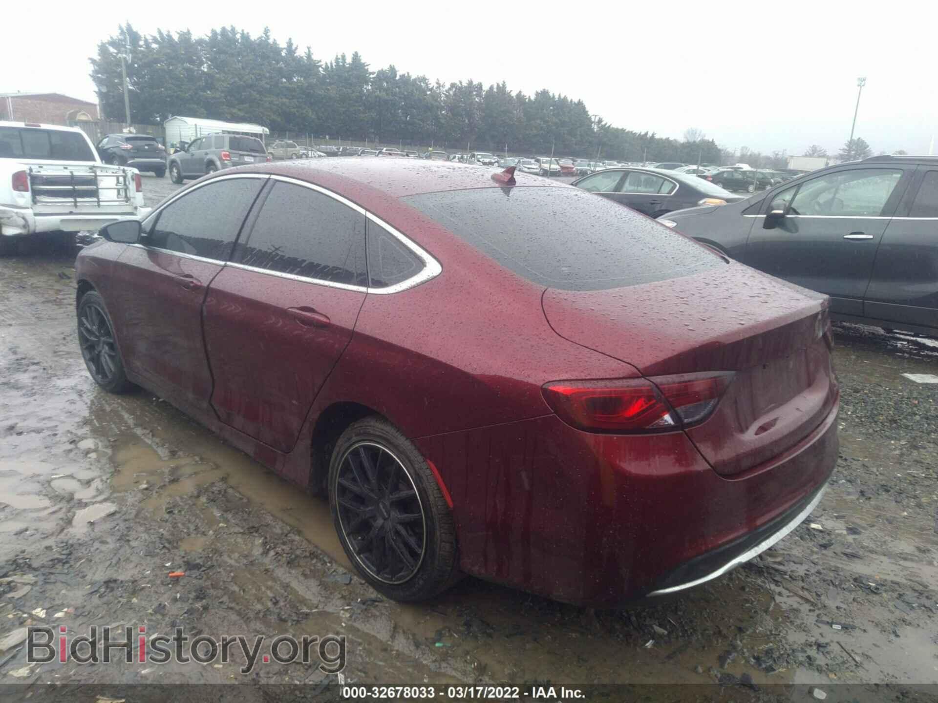 2015 CHRYSLER 200 - VIN: 1C3CCCAB1FN667116 - Фото 3
