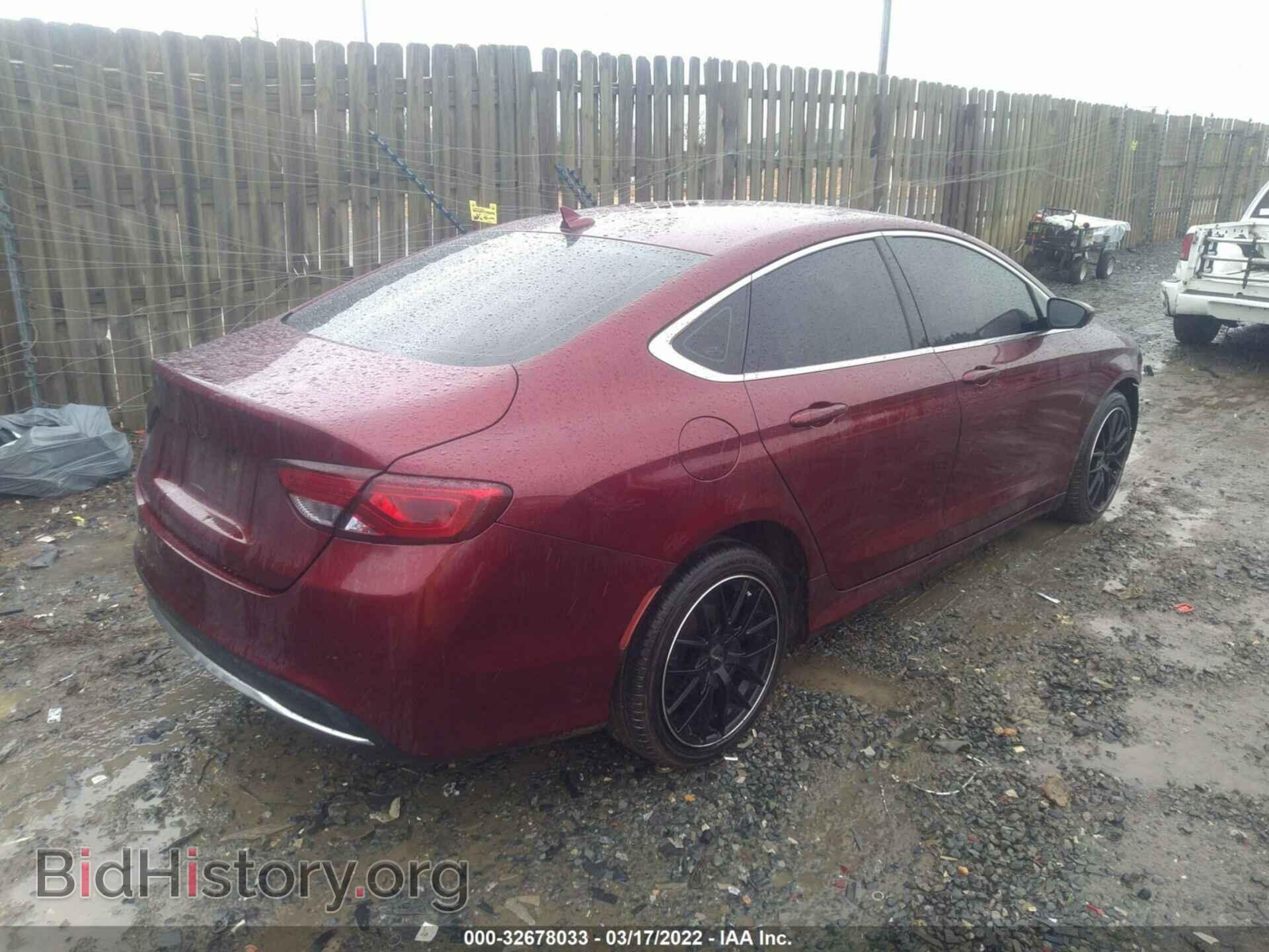 2015 CHRYSLER 200 - VIN: 1C3CCCAB1FN667116 - Фото 4