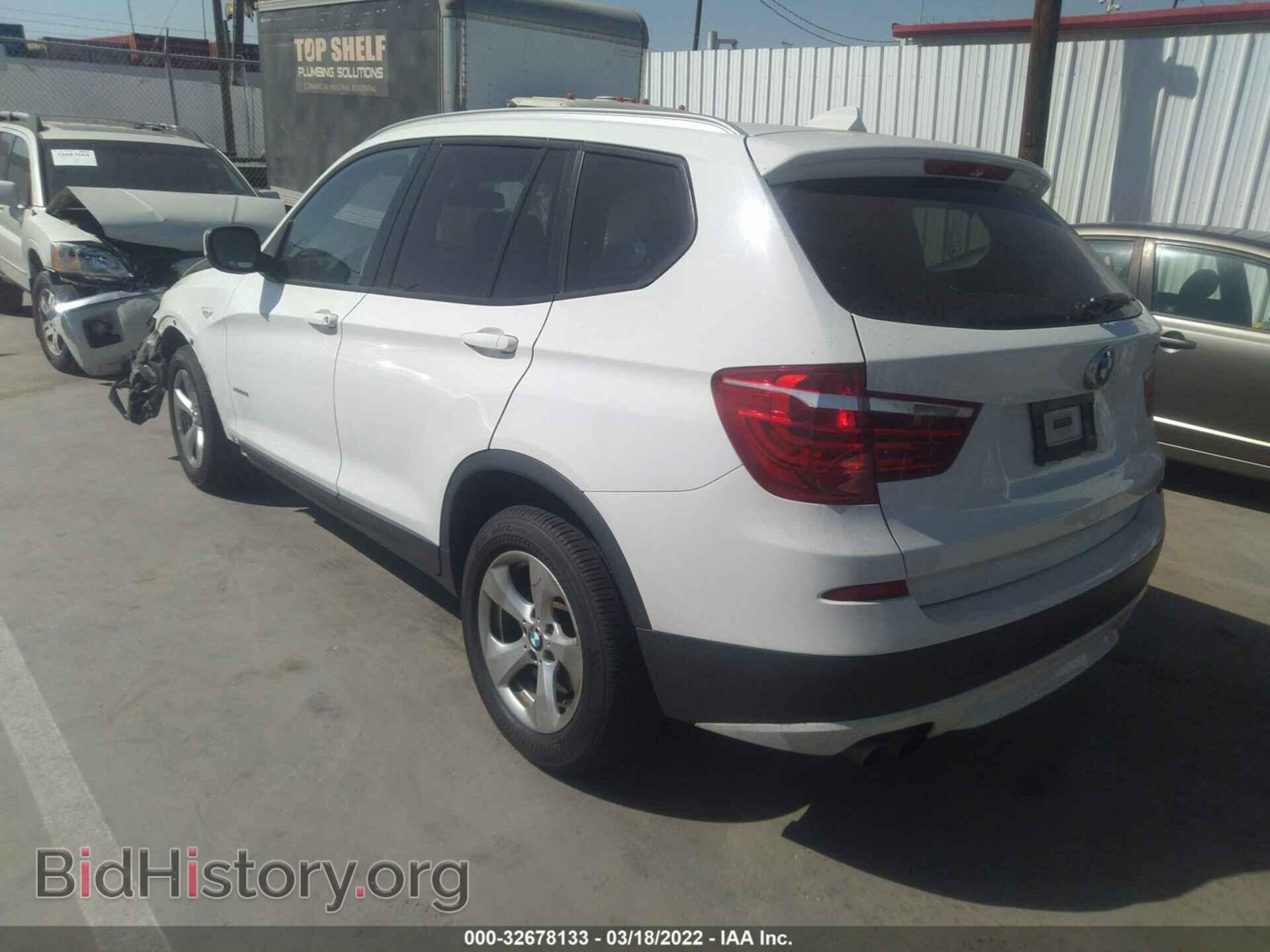 2012 BMW X3 - VIN: 5UXWX5C56CL728207 - Фото 3