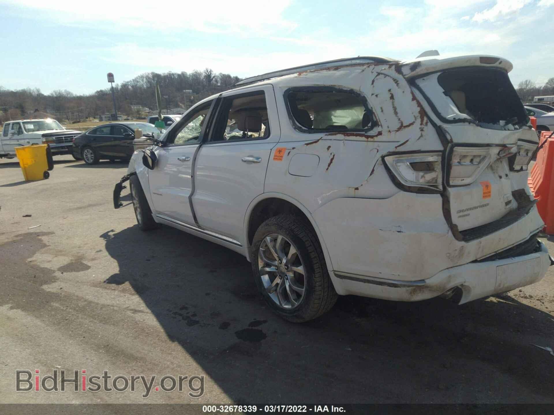 2016 DODGE DURANGO - VIN: 1C4RDJEG3GC323409 - Фото 3