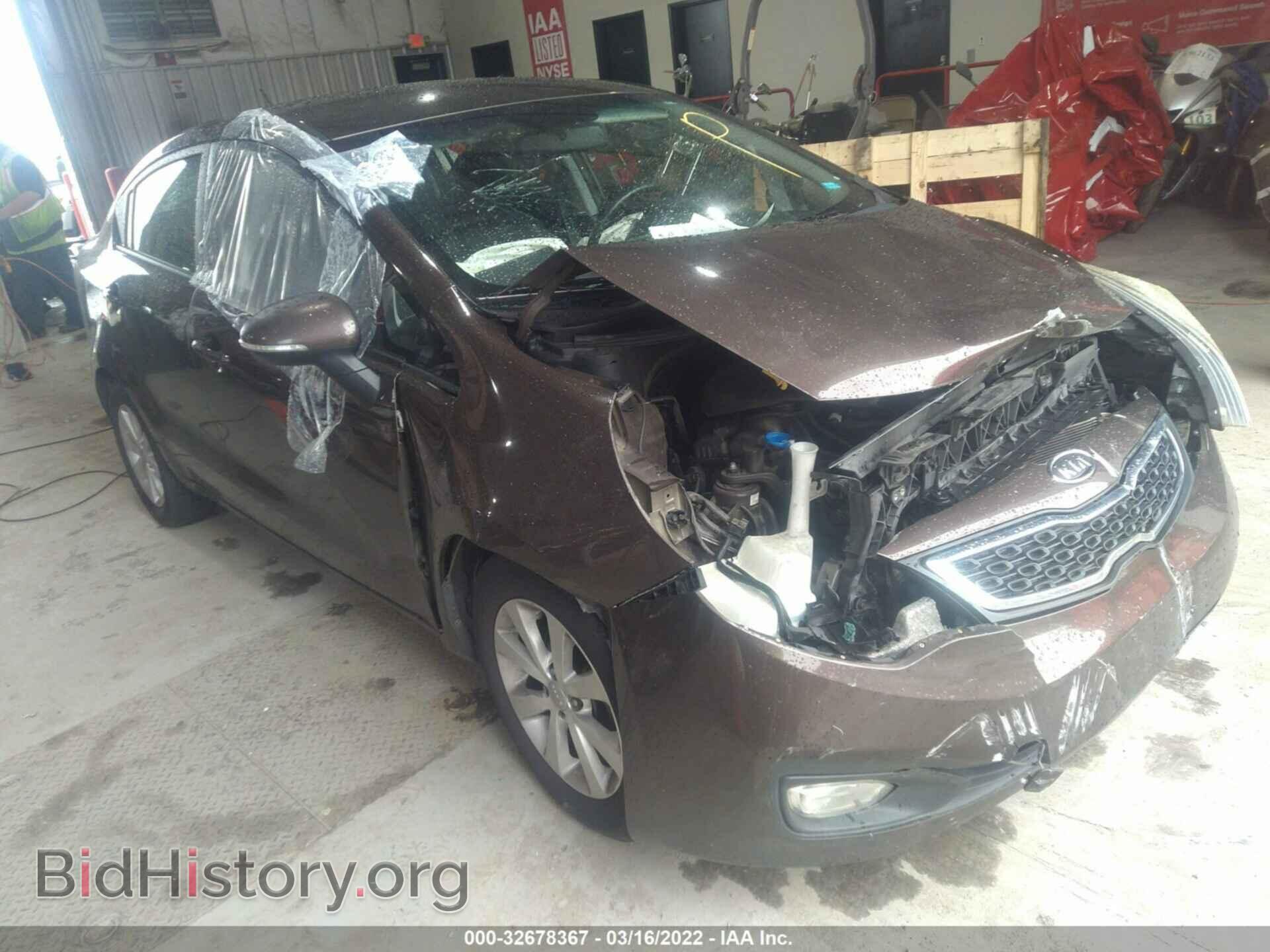 Фотография KNADN4A33D6119647 - KIA RIO 2013