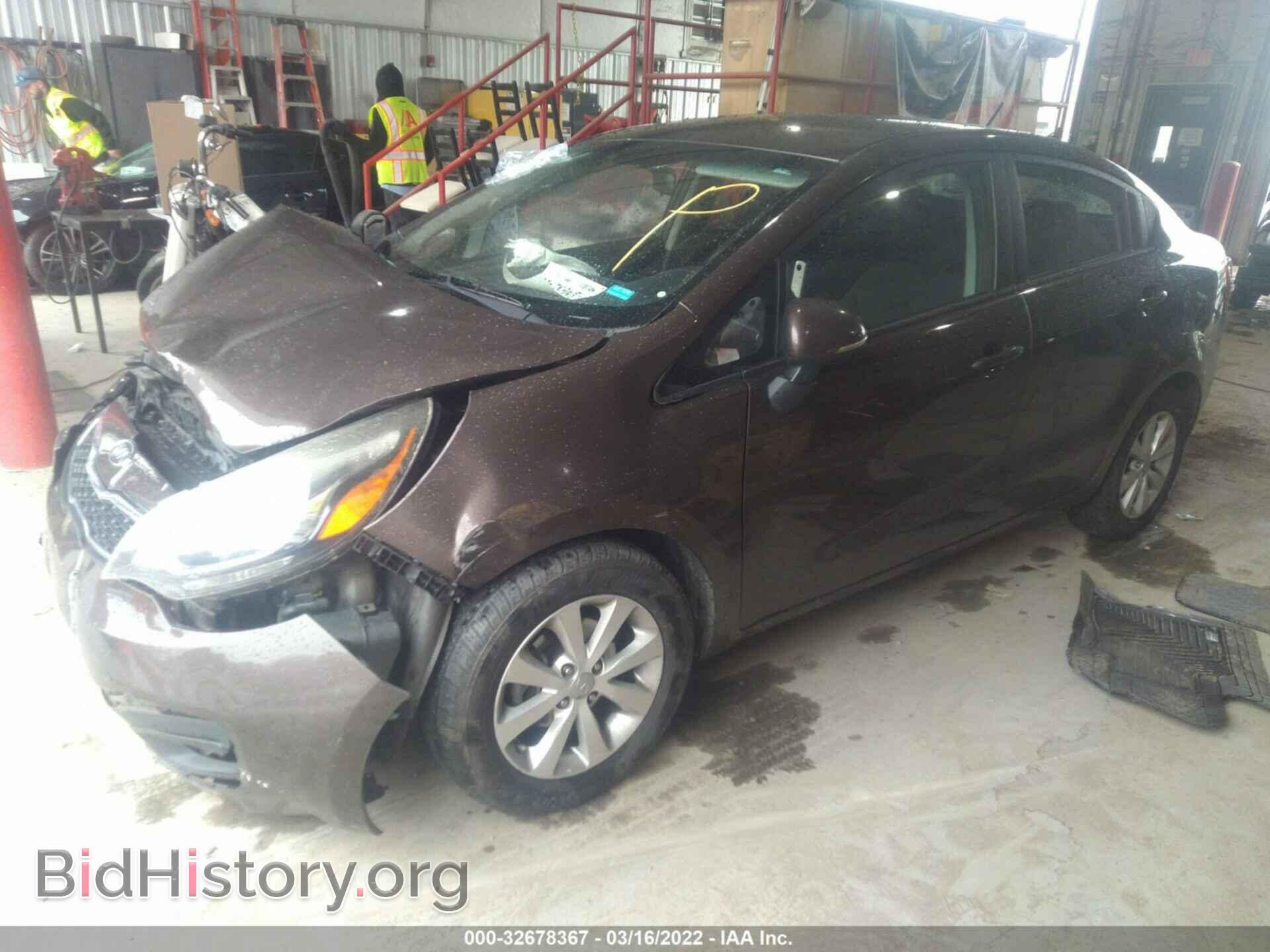 2013 KIA RIO - VIN: KNADN4A33D6119647 - Фото 2