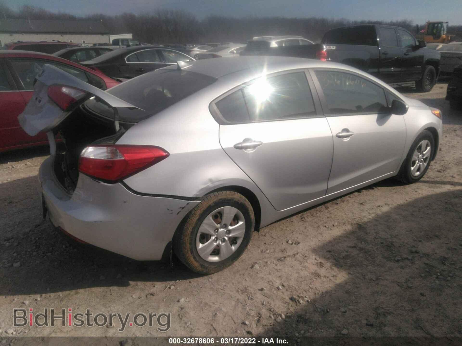 2016 KIA FORTE - VIN: KNAFK4A68G5475937 - Фото 4