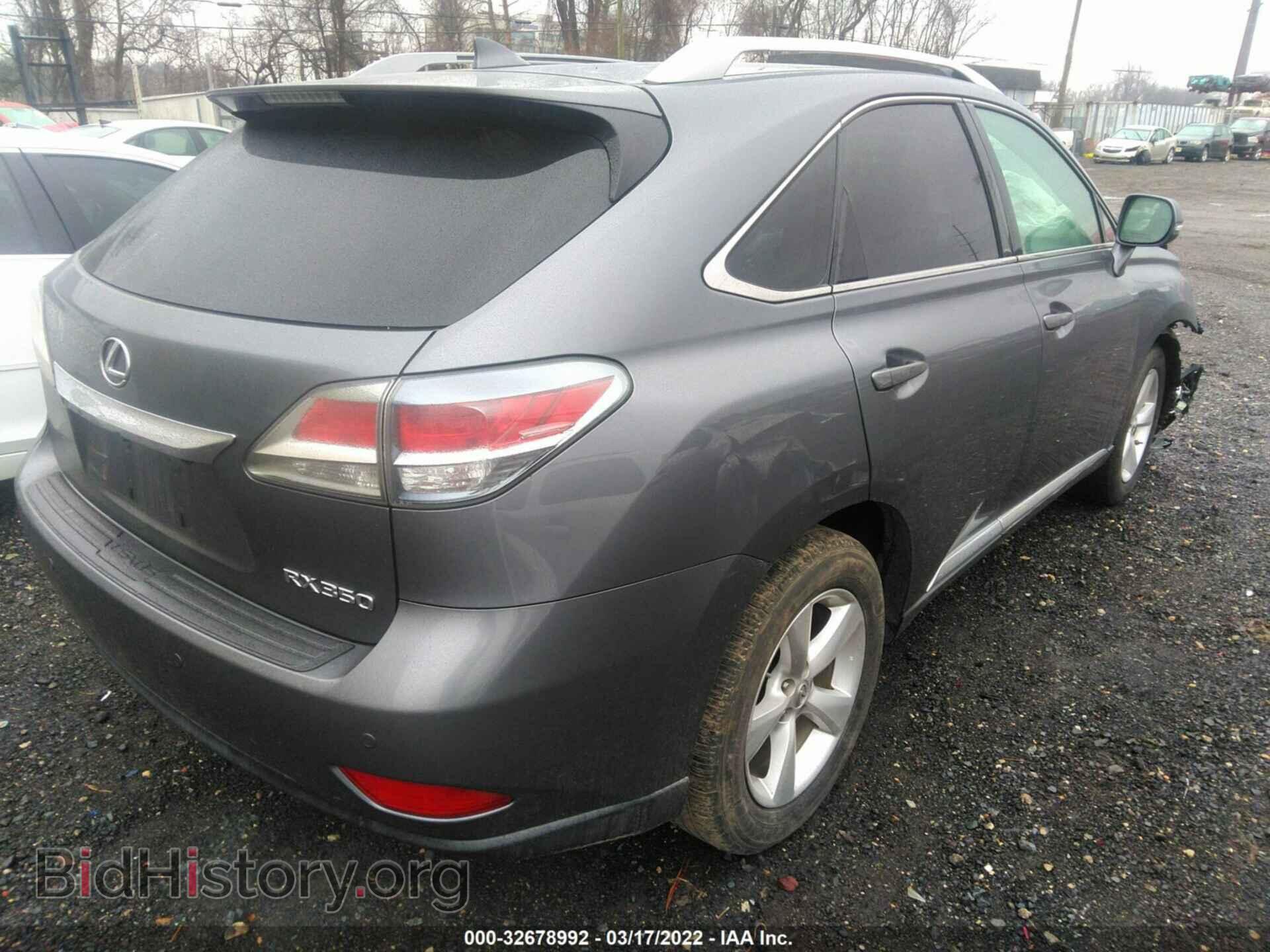 2015 LEXUS RX 350 - VIN: 2T2BK1BA8FC306341 - Photo 4