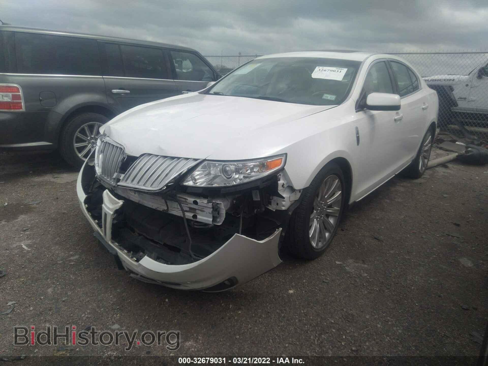 2012 LINCOLN MKS - VIN: 1LNHL9FT4CG802249 - Фото 2