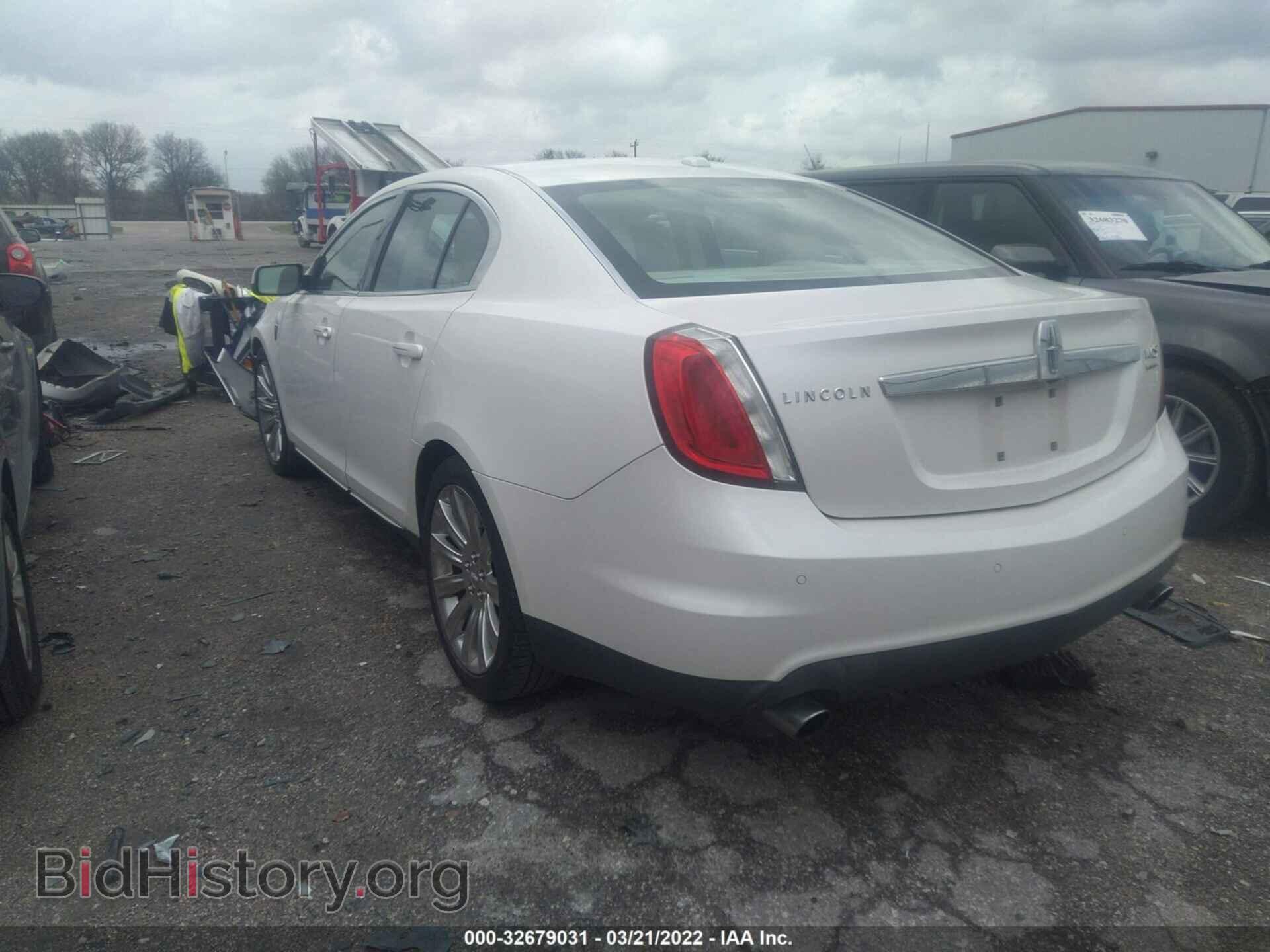 2012 LINCOLN MKS - VIN: 1LNHL9FT4CG802249 - Фото 3