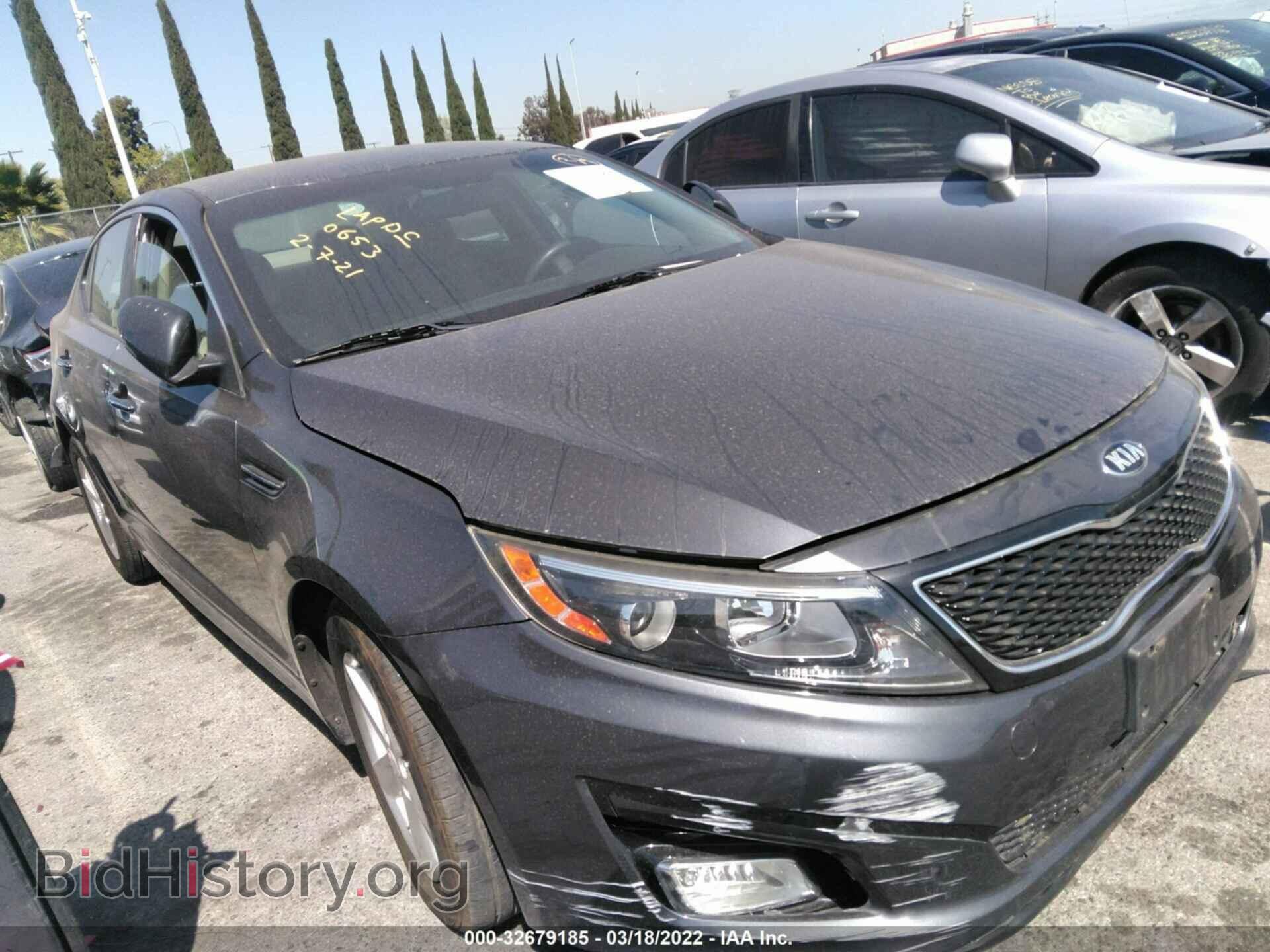 Photo KNAGM4A75F5649212 - KIA OPTIMA 2015