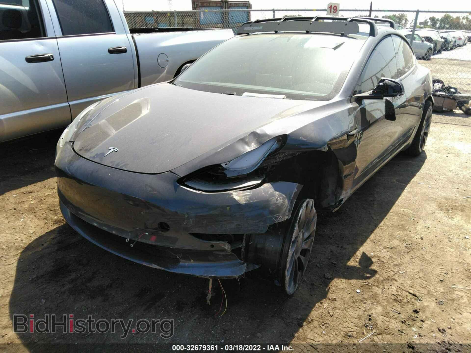 2021 TESLA MODEL 3 - VIN: 5YJ3E1ECXMF926193 - Photo 2