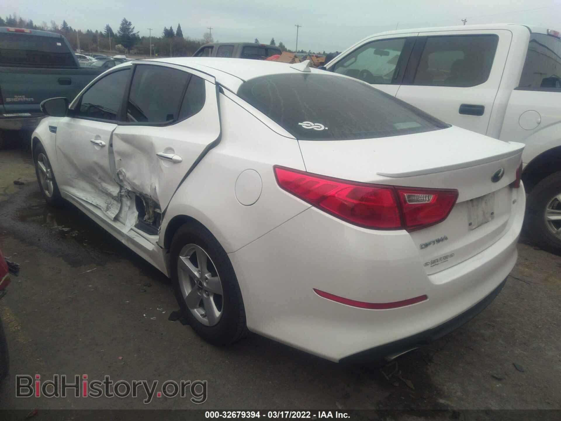 2015 KIA OPTIMA - VIN: KNAGM4A71F5569812 - Photo 3