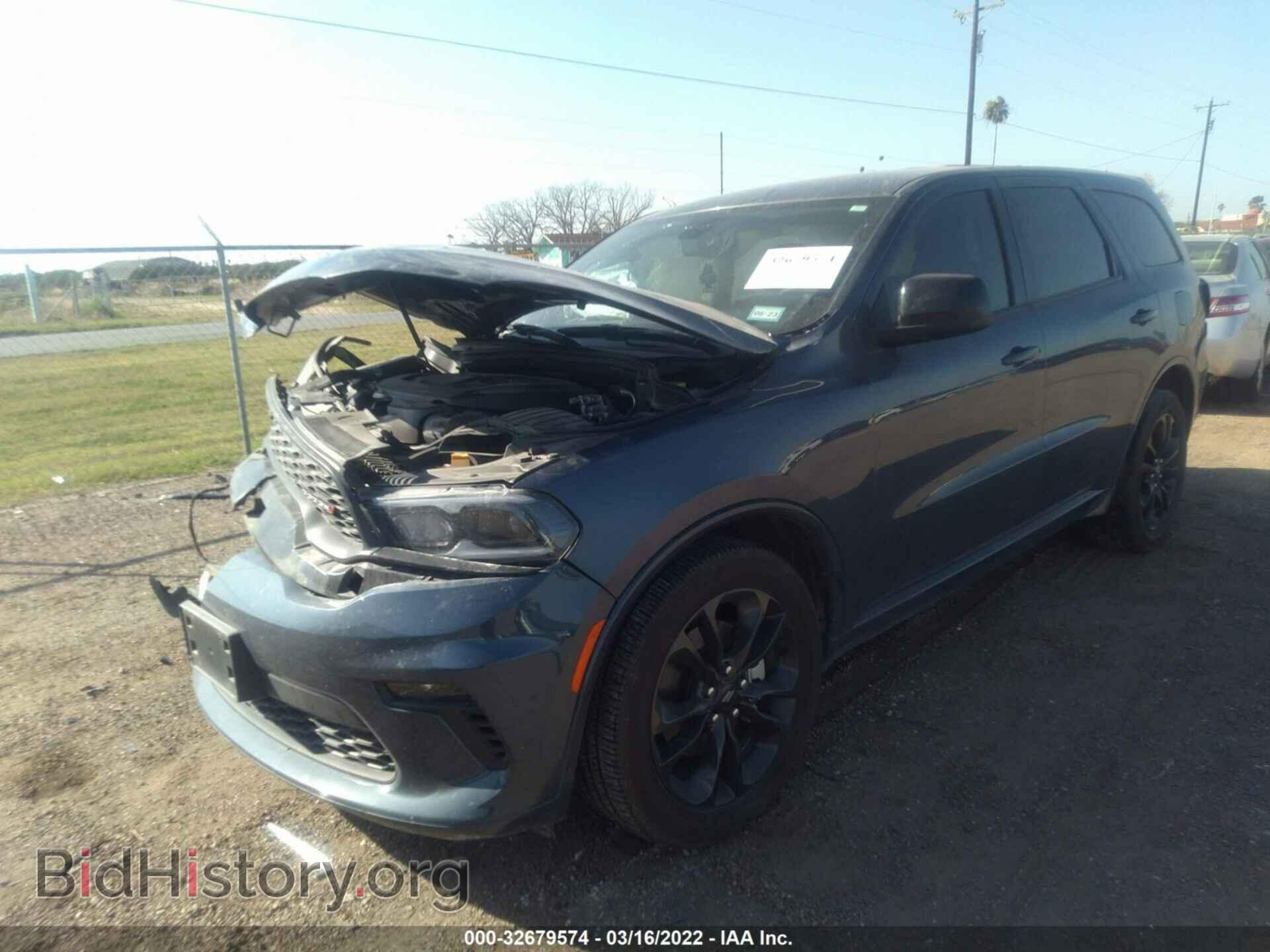 2021 DODGE DURANGO - VIN: 1C4RDHDG7MC761436 - Фото 2
