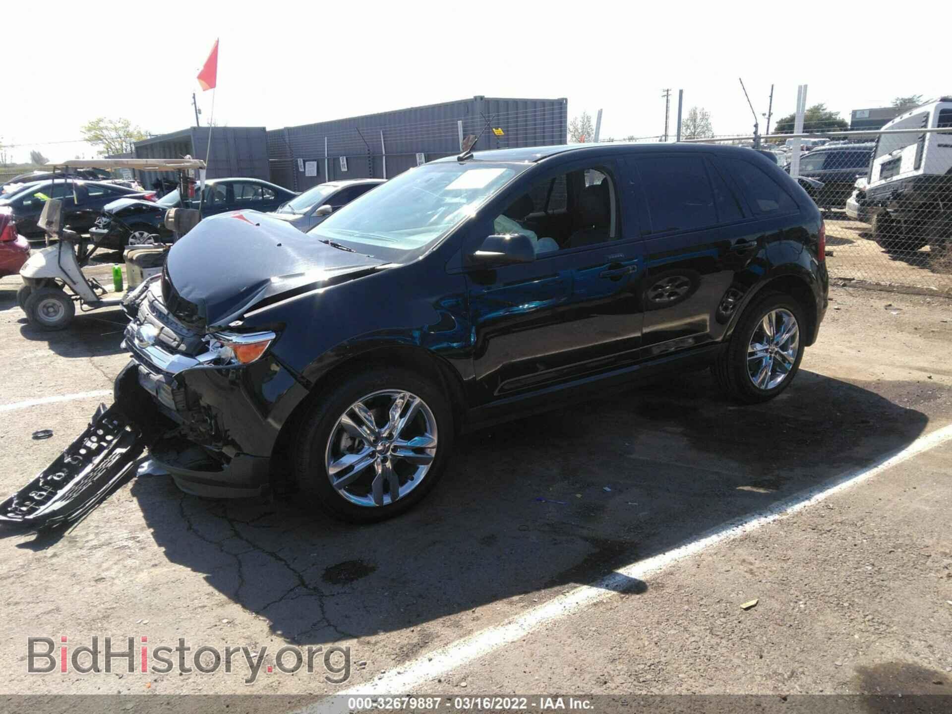 2013 FORD EDGE - VIN: 2FMDK3JC5DBE34100 - Photo 2