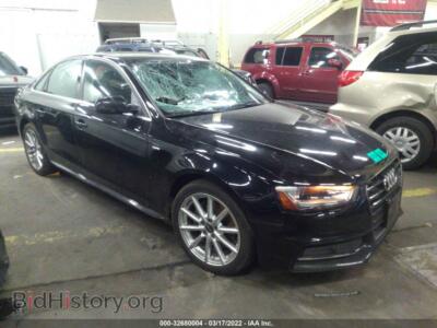 2014 Audi A4 Premium Plus, black — VIN WAUFFAFL4EN017018, IAAI