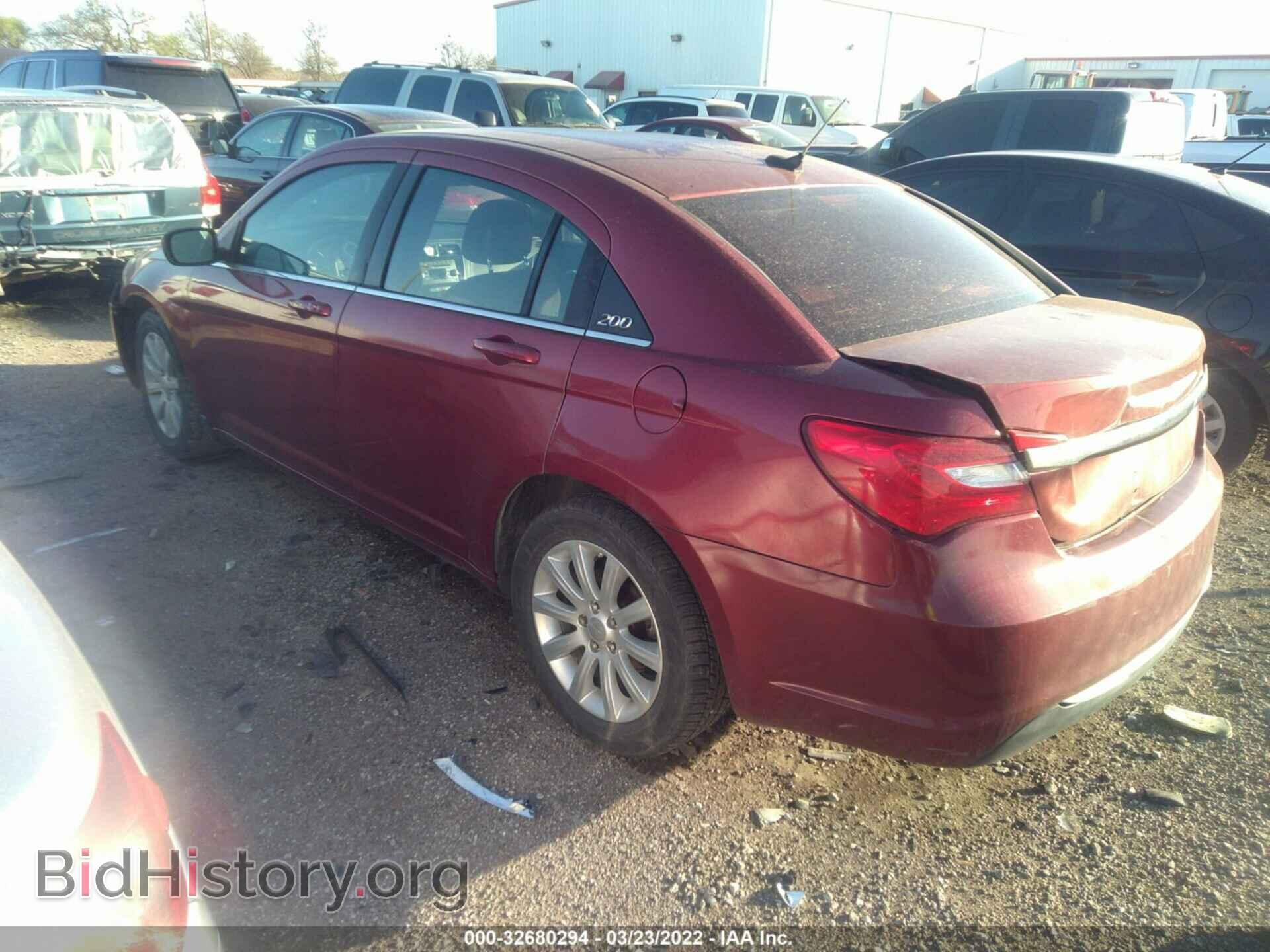 2013 CHRYSLER 200 - VIN: 1C3CCBBB2DN525461 - Фото 3