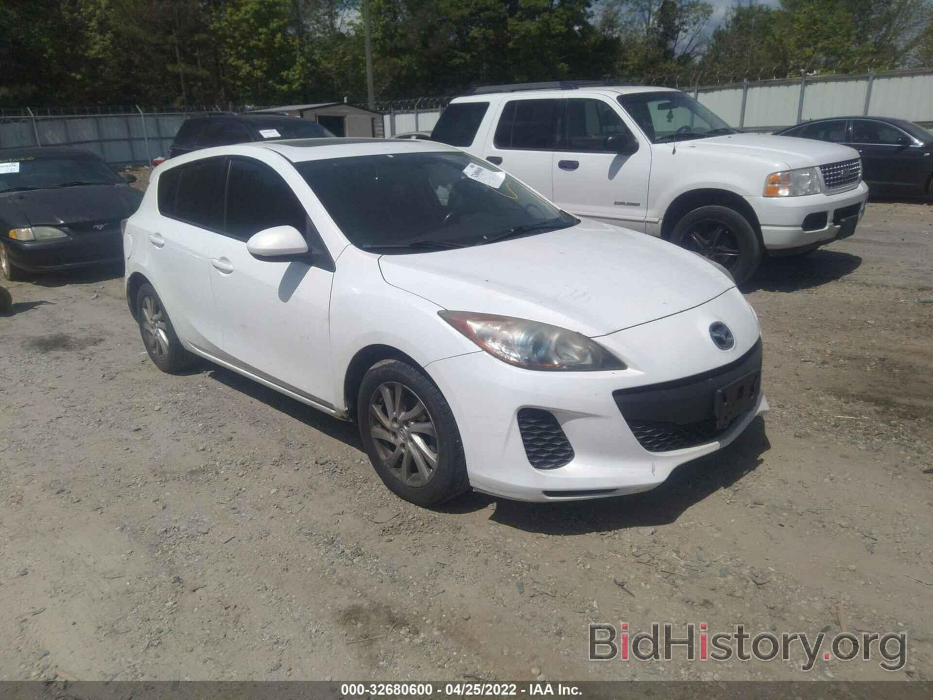 Photo JM1BL1M88C1646178 - MAZDA MAZDA3 2012