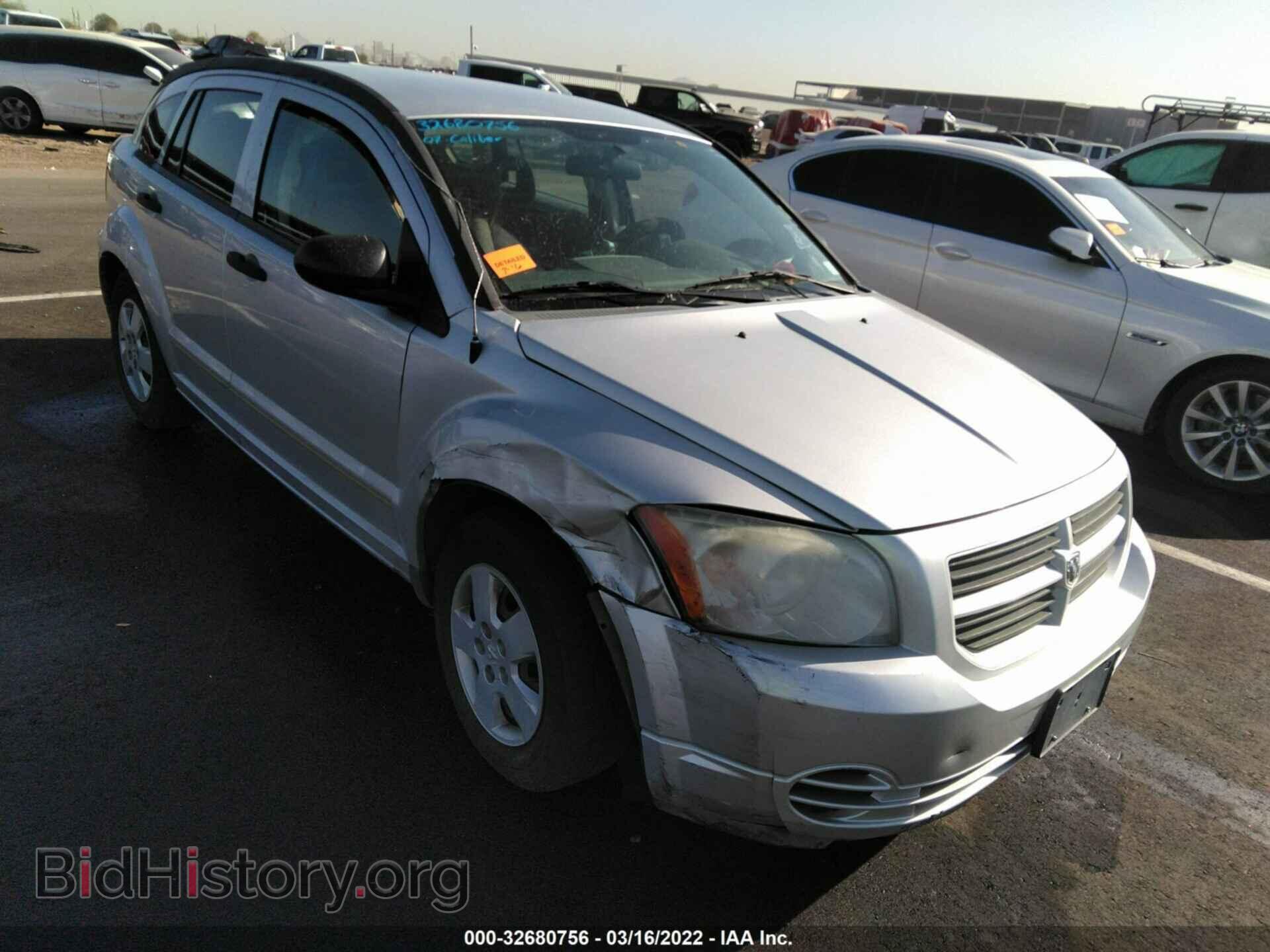 Photo 1B3HB28B27D232814 - DODGE CALIBER 2007