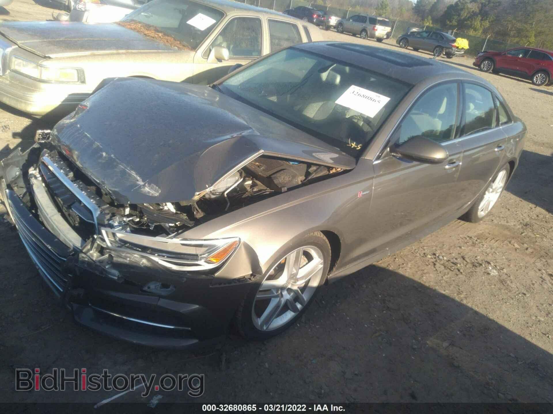 2016 AUDI A6 - VIN: WAUFGAFC6GN099284 - Фото 2