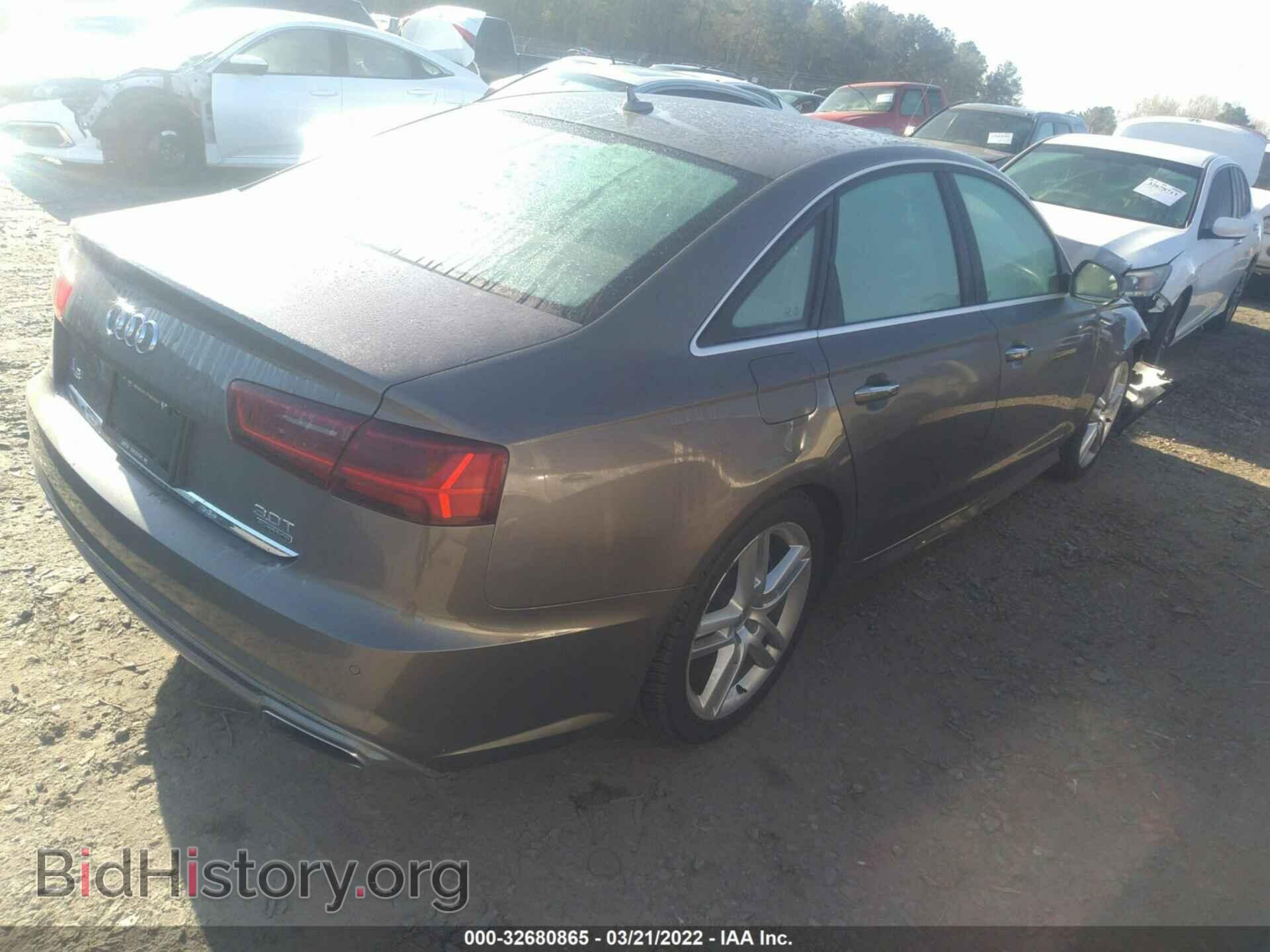 2016 AUDI A6 - VIN: WAUFGAFC6GN099284 - Фото 4