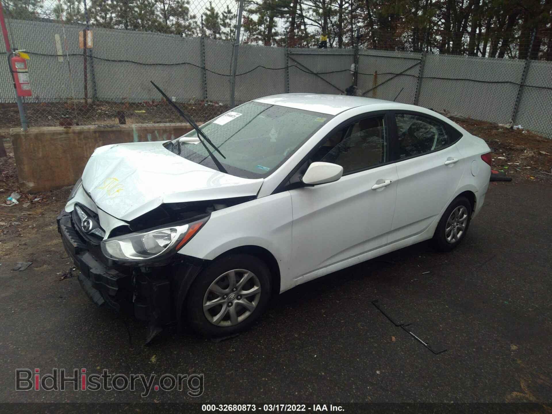 2013 HYUNDAI ACCENT - VIN: KMHCT4AE3DU420559 - Фото 2