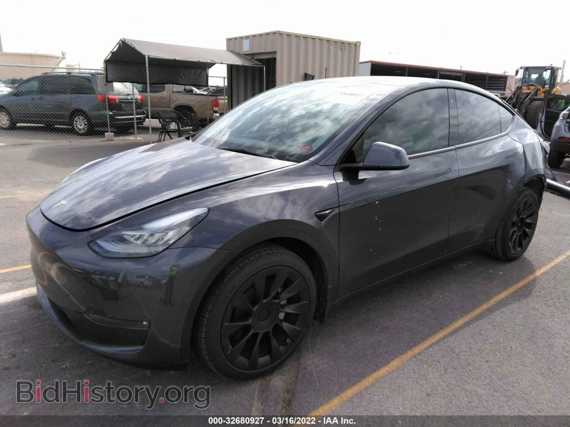2021 TESLA MODEL Y - VIN: 5YJYGDED2MF181417 - Photo 2