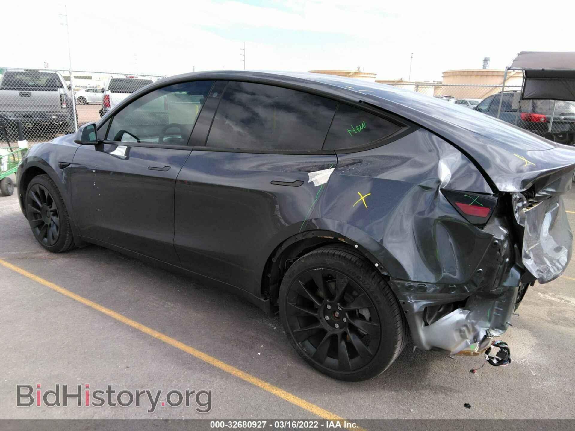 2021 TESLA MODEL Y - VIN: 5YJYGDED2MF181417 - Photo 3