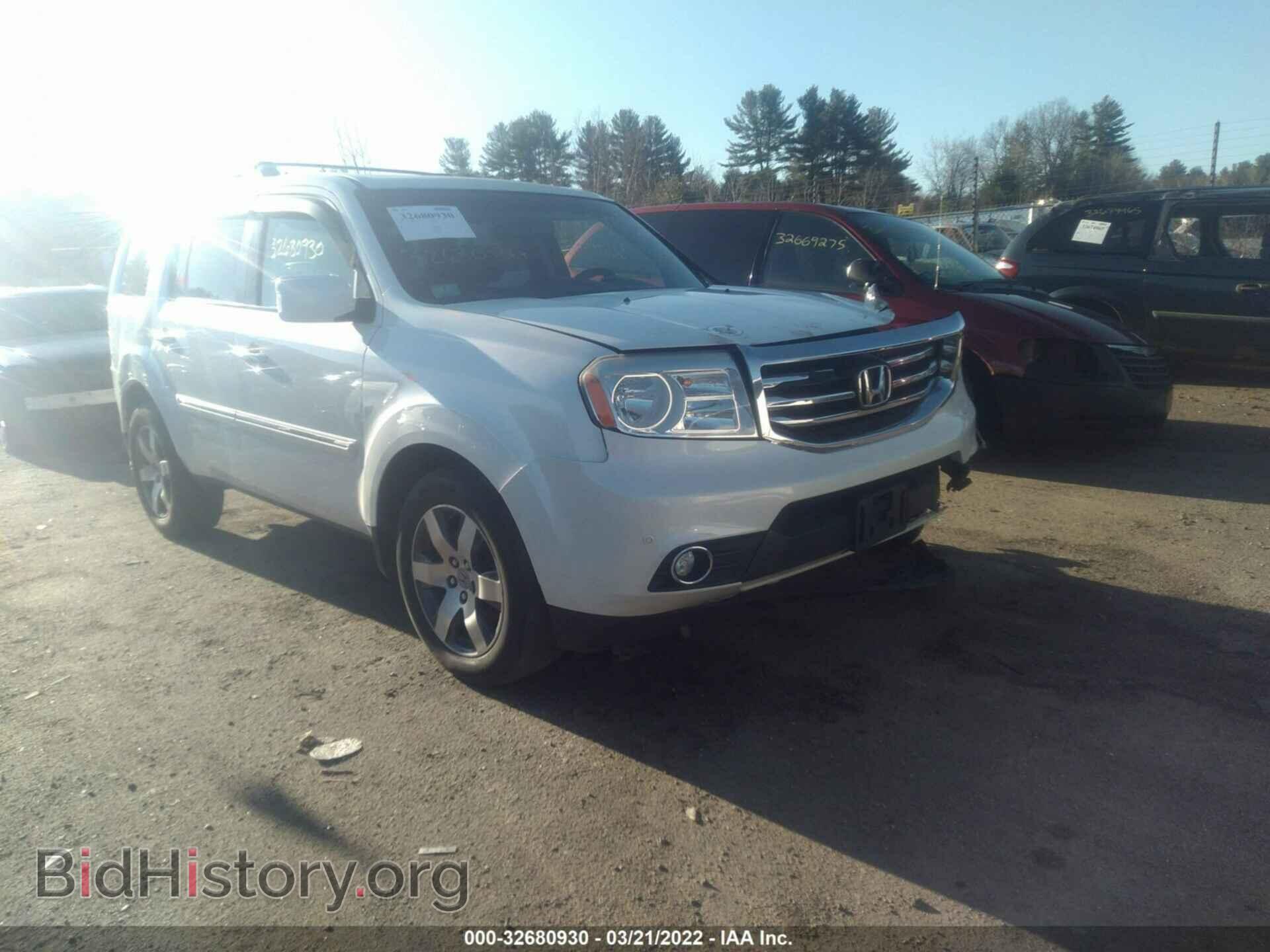 Photo 5FNYF4H90DB030621 - HONDA PILOT 2013