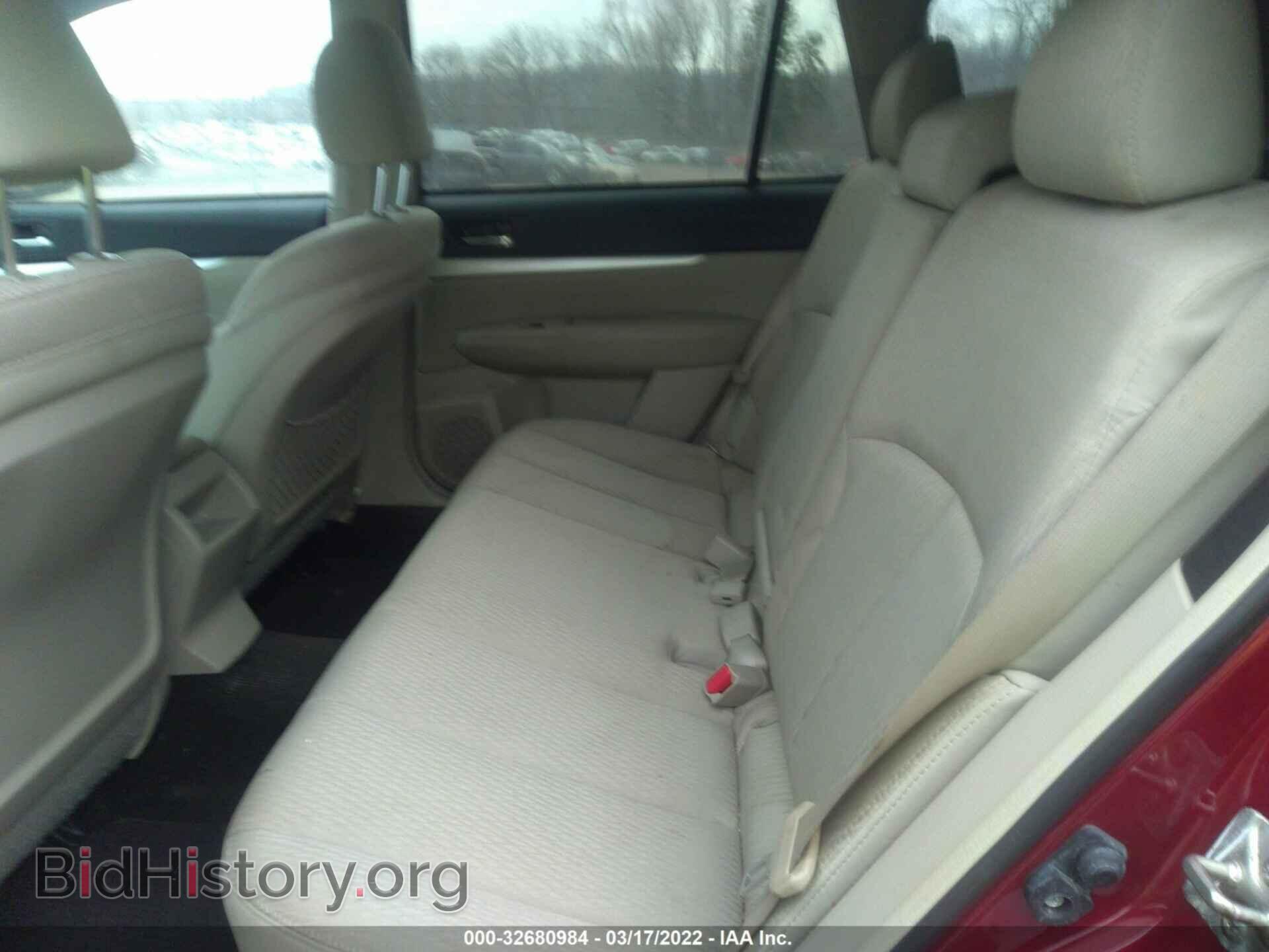 2011 SUBARU OUTBACK - VIN: 4S4BRCCC5B3432442 - Фото 8