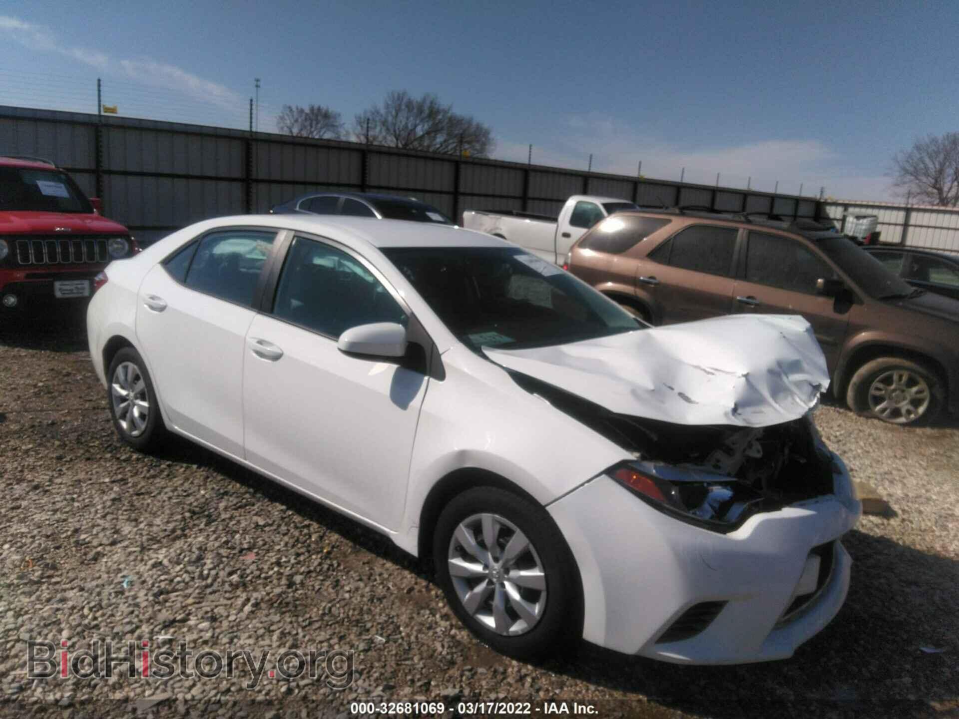 Photo 5YFBURHE0FP209657 - TOYOTA COROLLA 2015