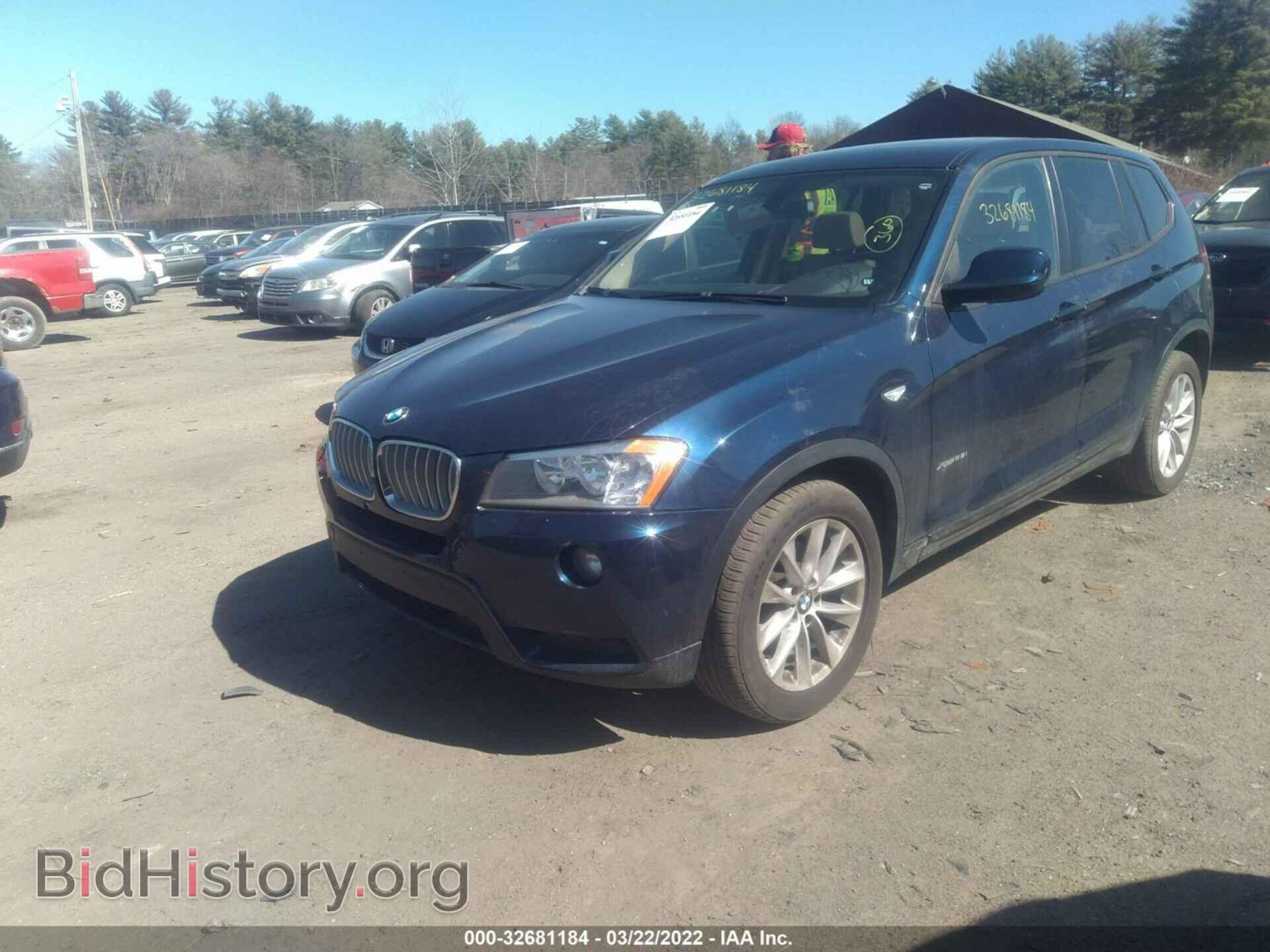 2014 BMW X3 - VIN: 5UXWX9C57E0D10317 - Фото 2