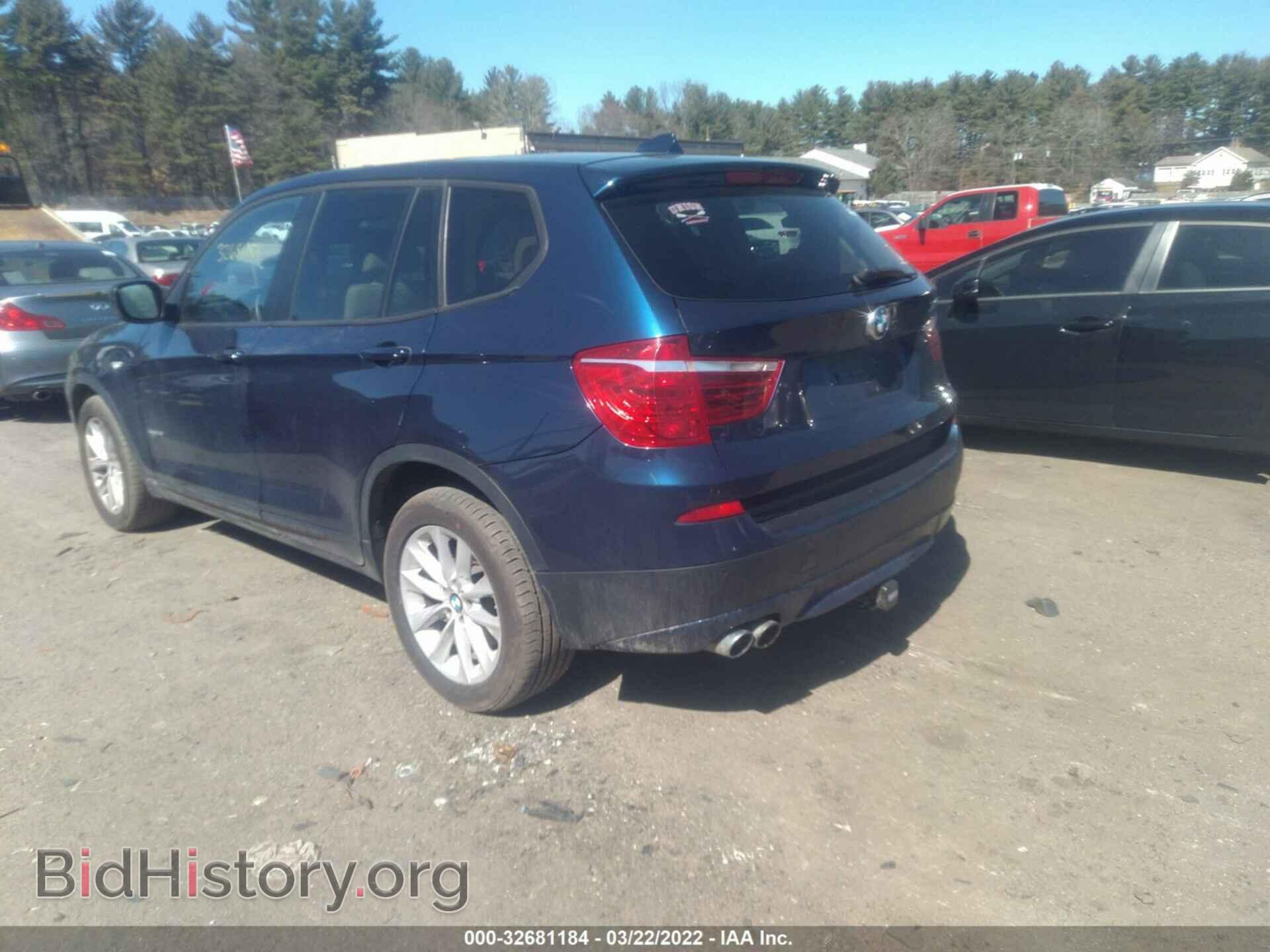 2014 BMW X3 - VIN: 5UXWX9C57E0D10317 - Фото 3
