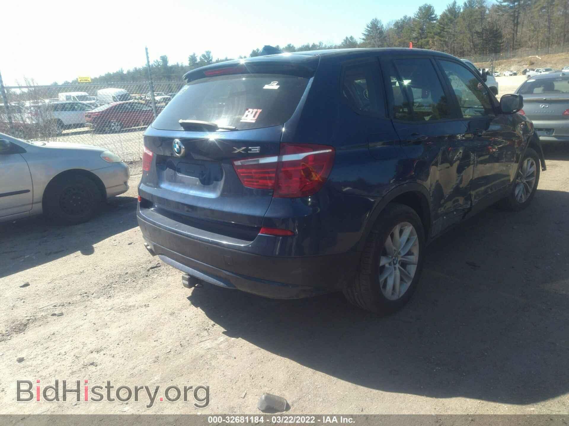 2014 BMW X3 - VIN: 5UXWX9C57E0D10317 - Фото 4