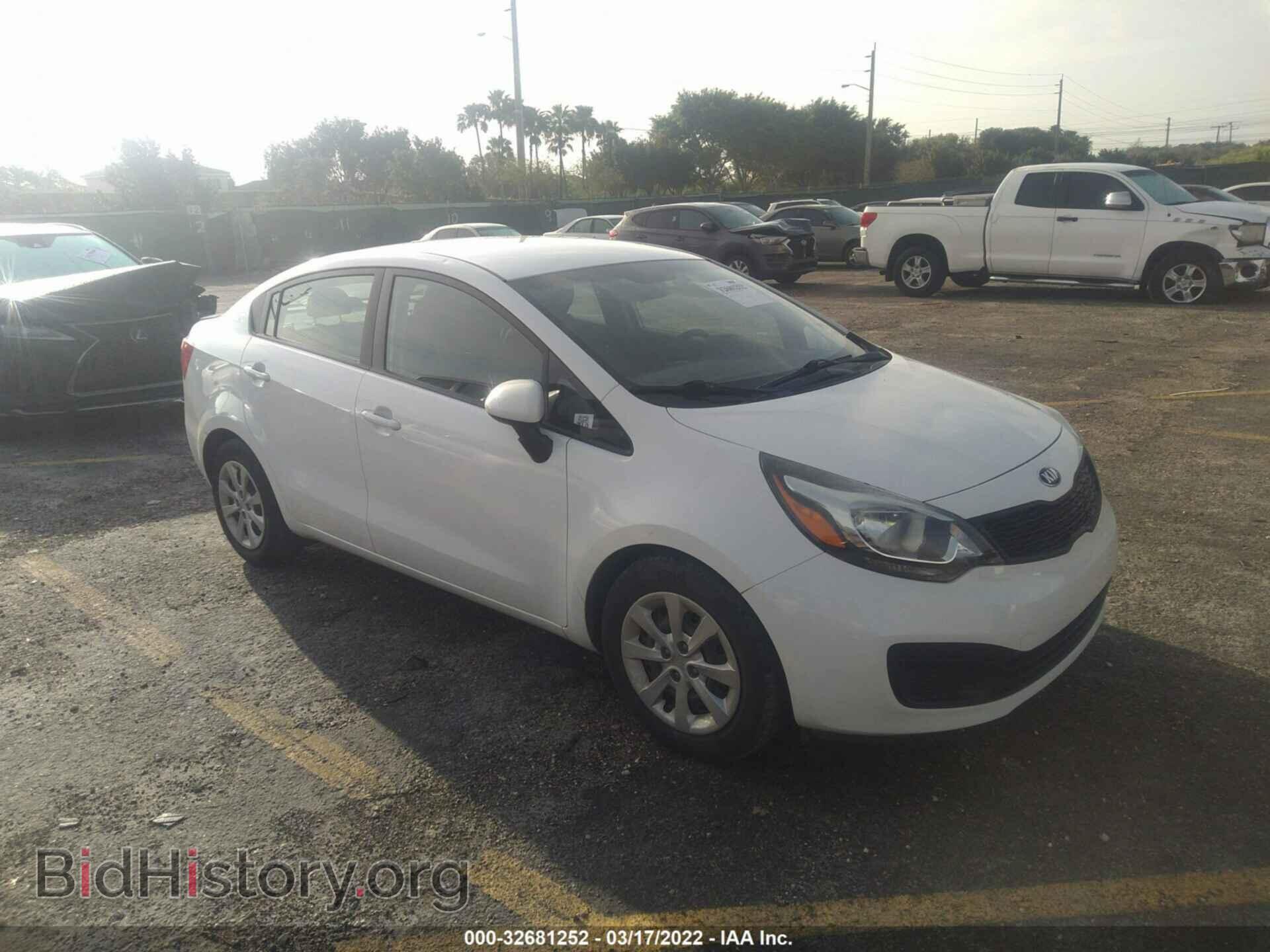 Фотография KNADM4A38F6502649 - KIA RIO 2015
