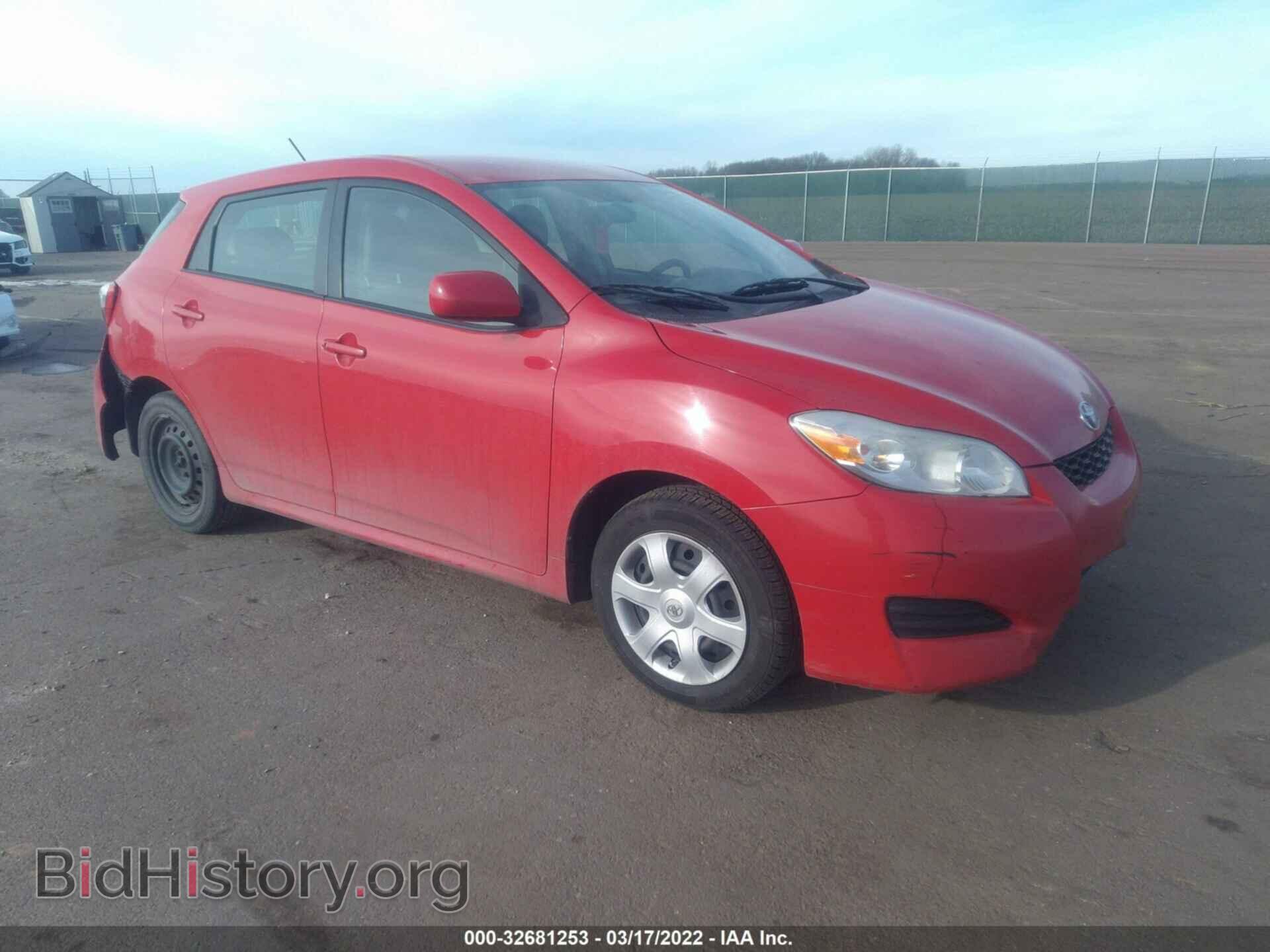 Photo 2T1KU40E99C078599 - TOYOTA MATRIX 2009