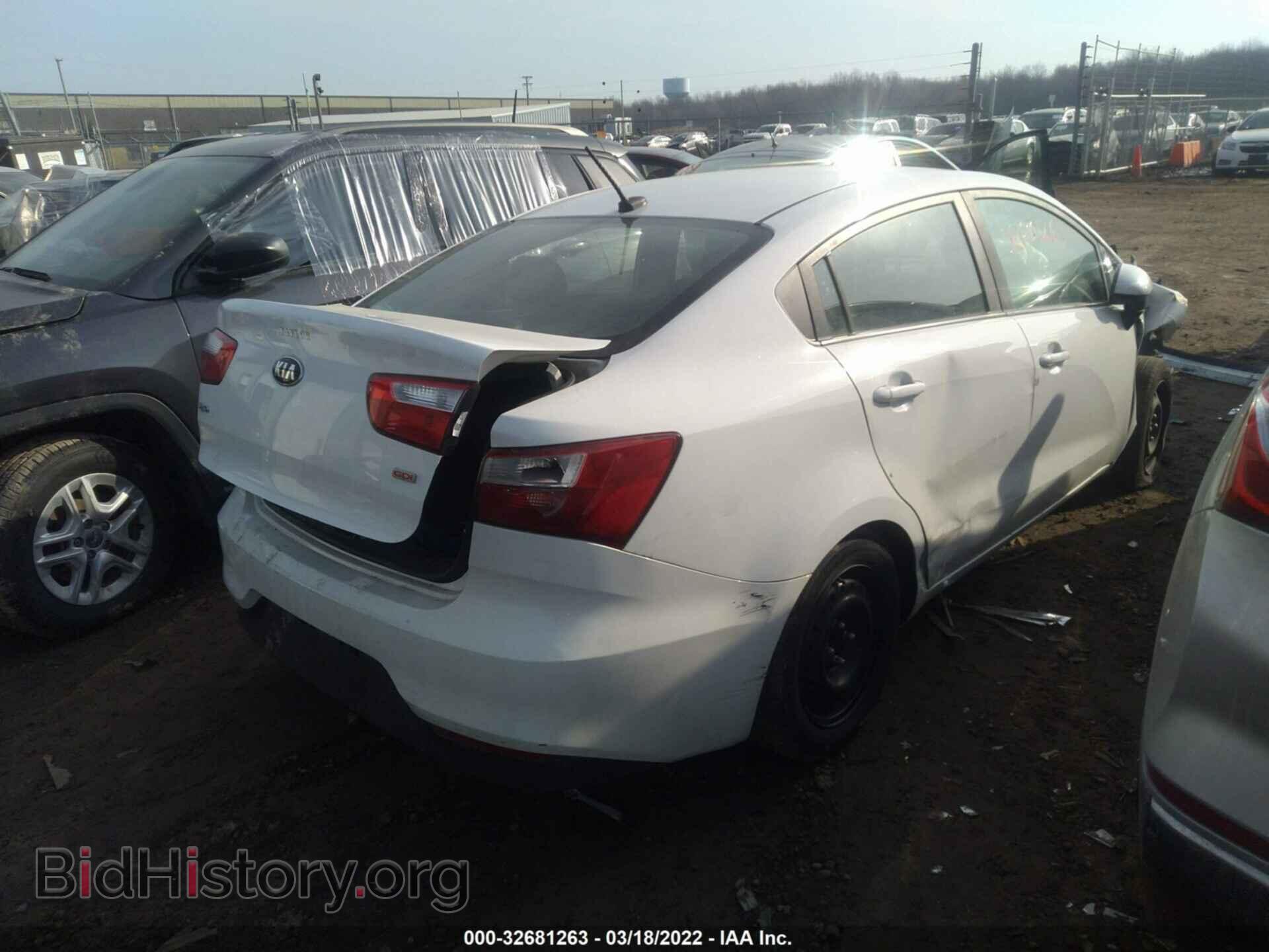 2016 KIA RIO - VIN: KNADM4A34G6667115 - Фото 4