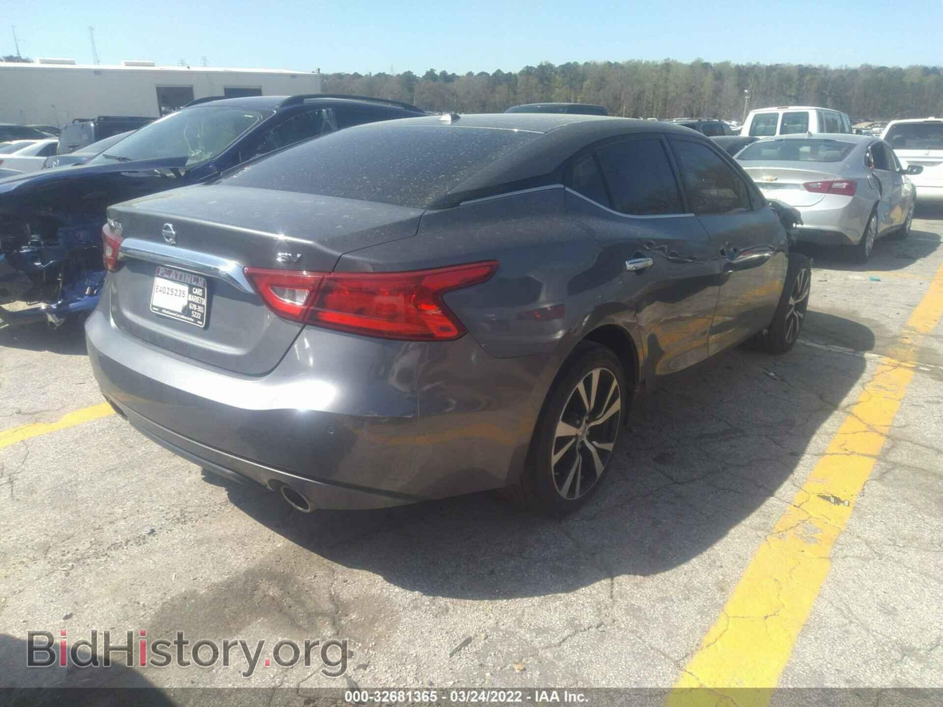 2017 NISSAN MAXIMA - VIN: 1N4AA6AP1HC443709 - Фото 4