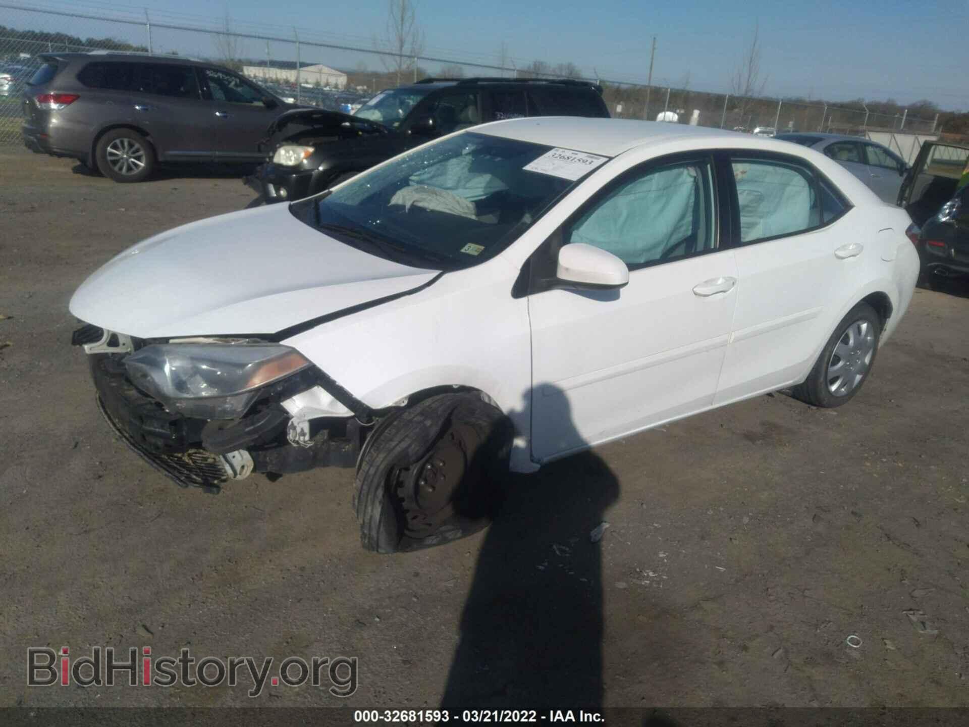 2014 TOYOTA COROLLA - VIN: 2T1BURHE9EC180822 - Photo 2