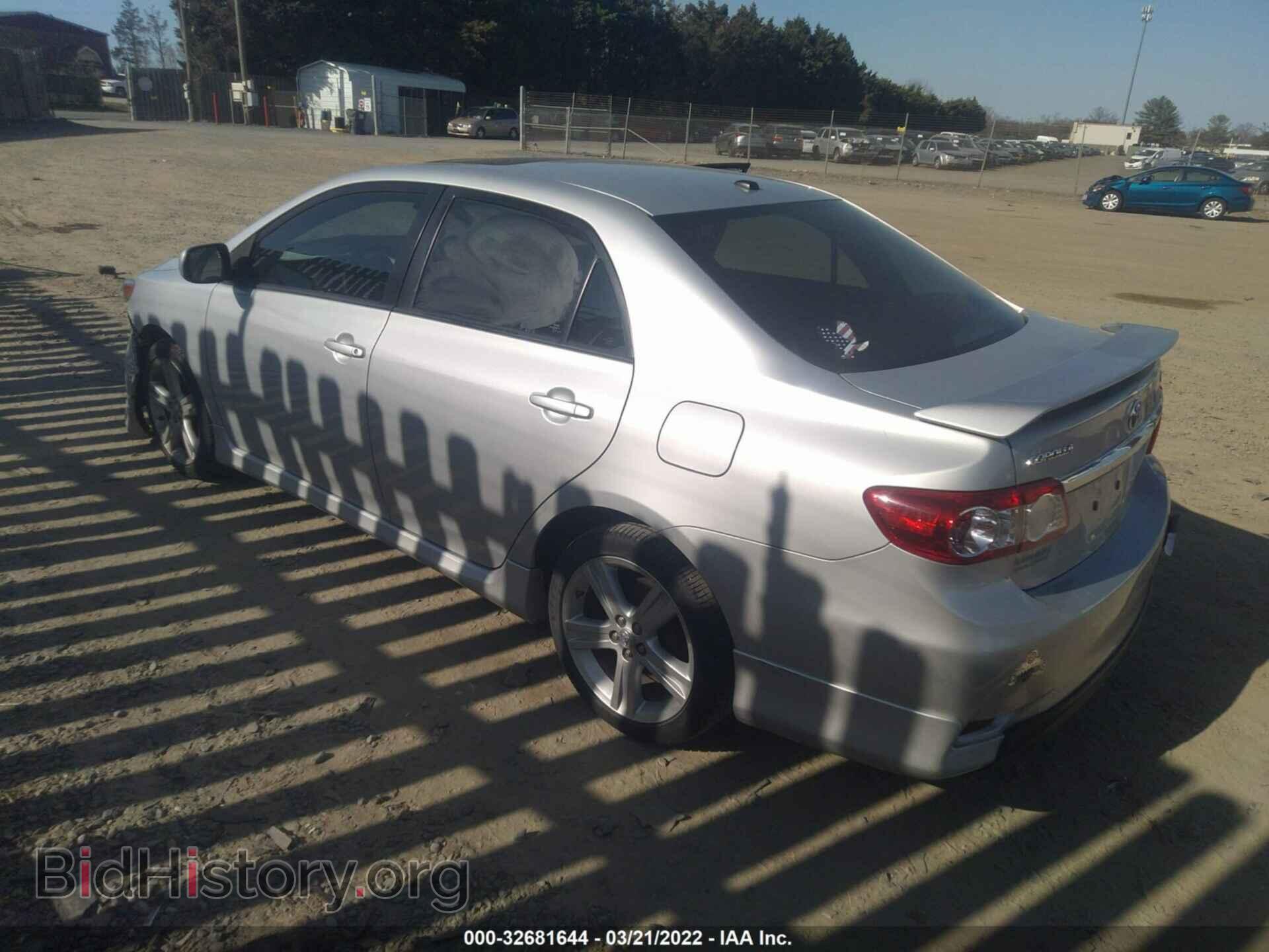 2013 TOYOTA COROLLA - VIN: 5YFBU4EE6DP121099 - Фото 3