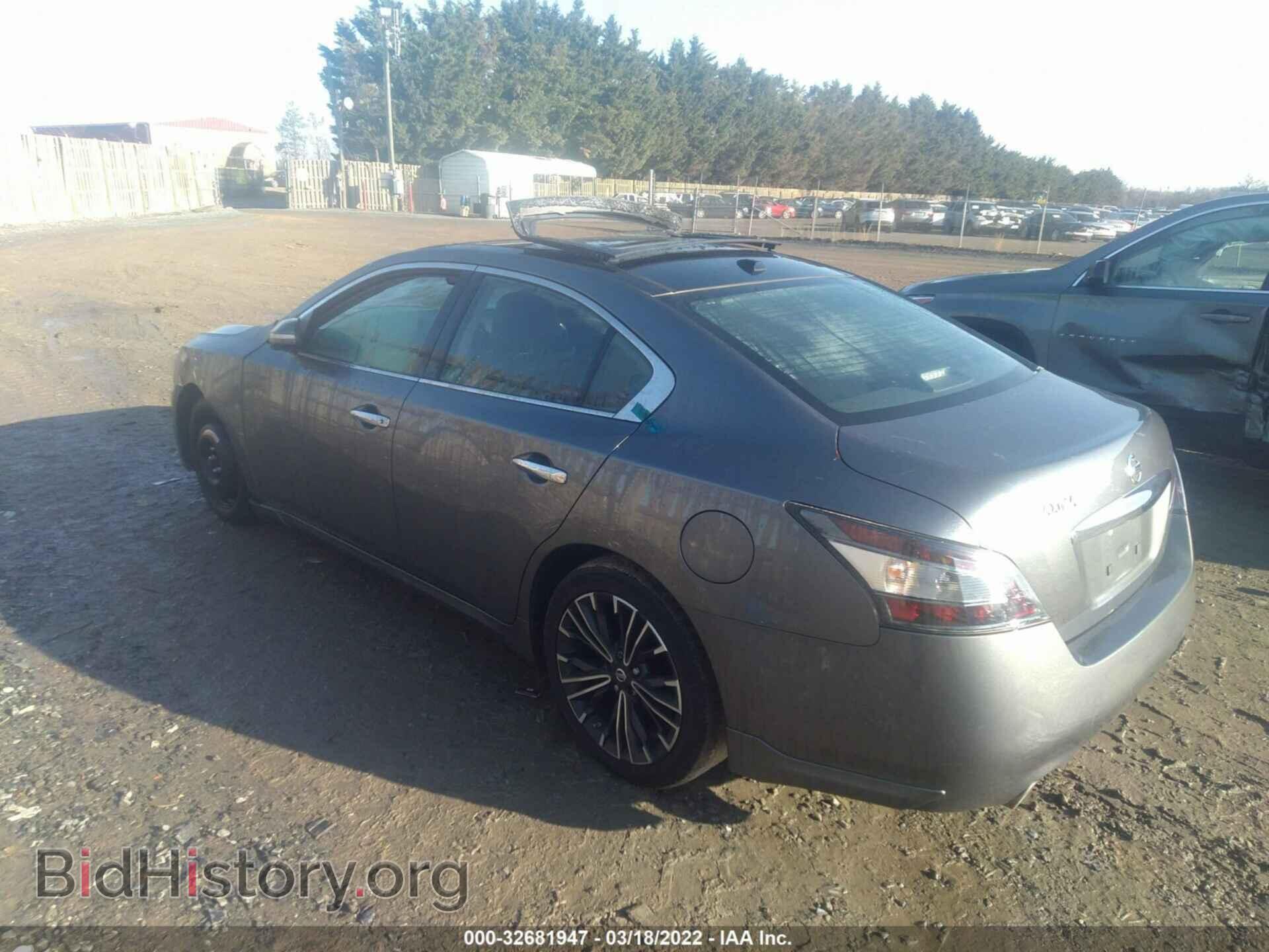 2014 NISSAN MAXIMA - VIN: 1N4AA5AP9EC458917 - Фото 3