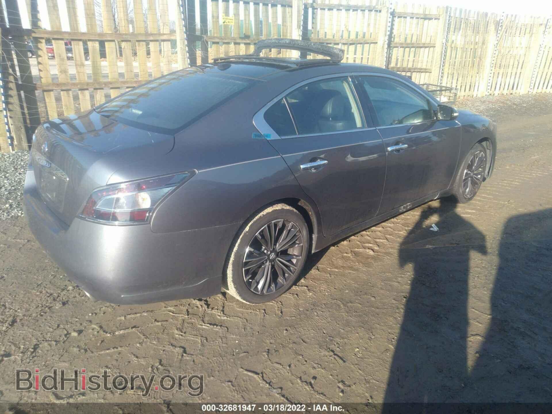 2014 NISSAN MAXIMA - VIN: 1N4AA5AP9EC458917 - Фото 4