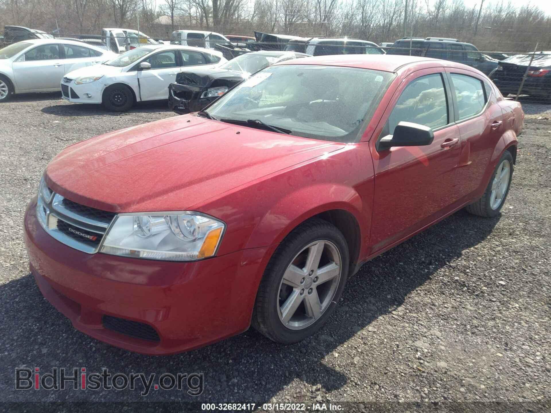 2013 DODGE AVENGER - VIN: 1C3CDZABXDN563270 - Фото 2